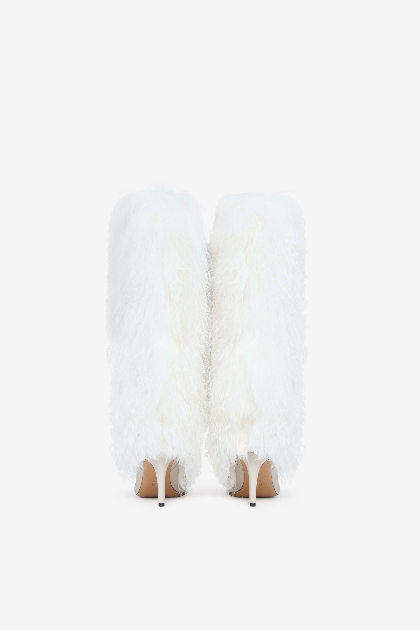 DAVYN LONG FUR BOOT ECRU 4