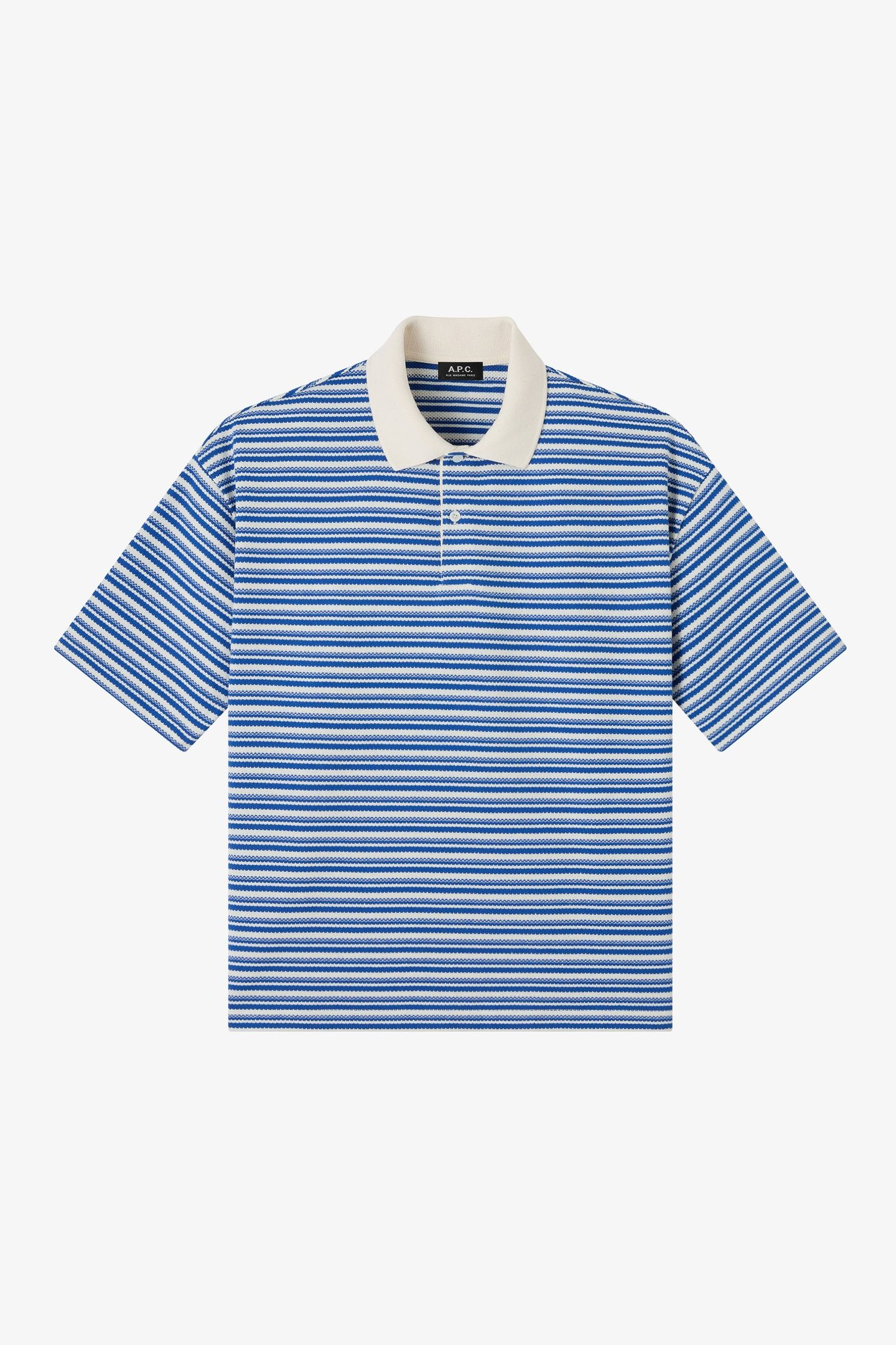 UNISEX POLO RUBEN BLUE/WHITE 5