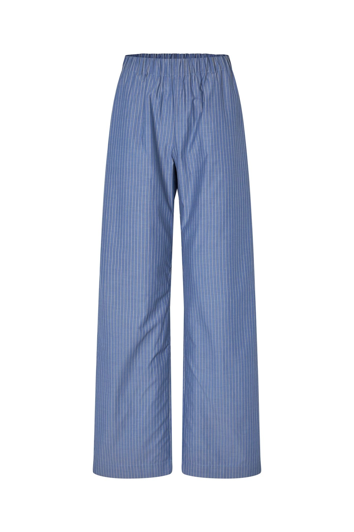 POCKET ELASTICATED LONG PANTS BLUE 3