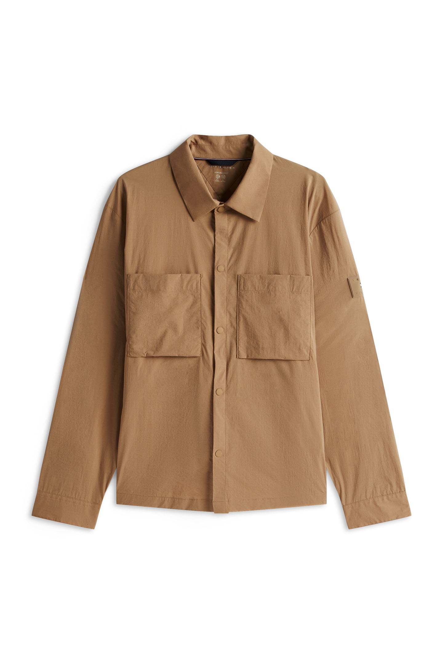 TECH SHIRT JACKET SOFT MOCHA 4