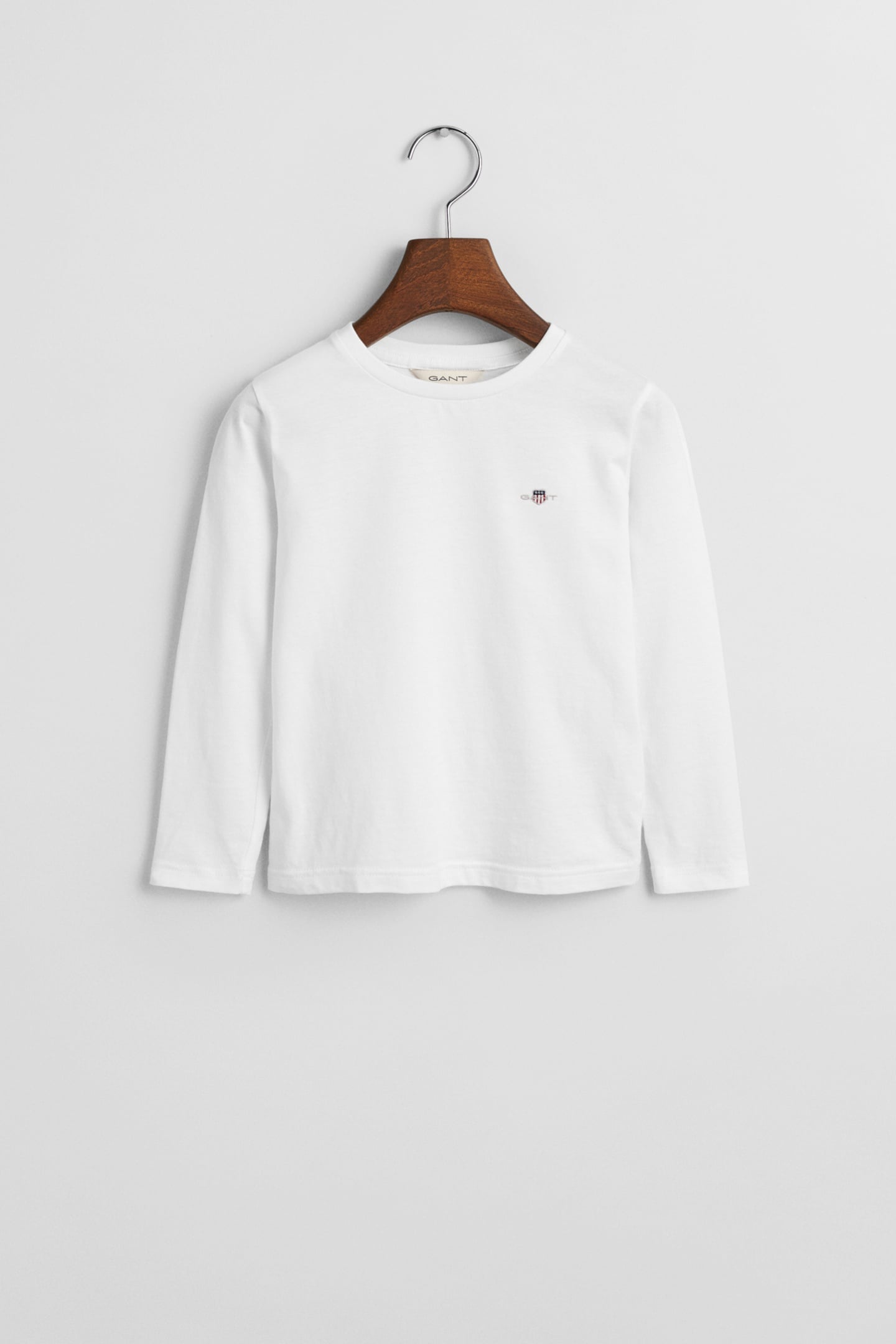 KIDS UNISEX SHIELD LS T-SHIRT WHITE 2