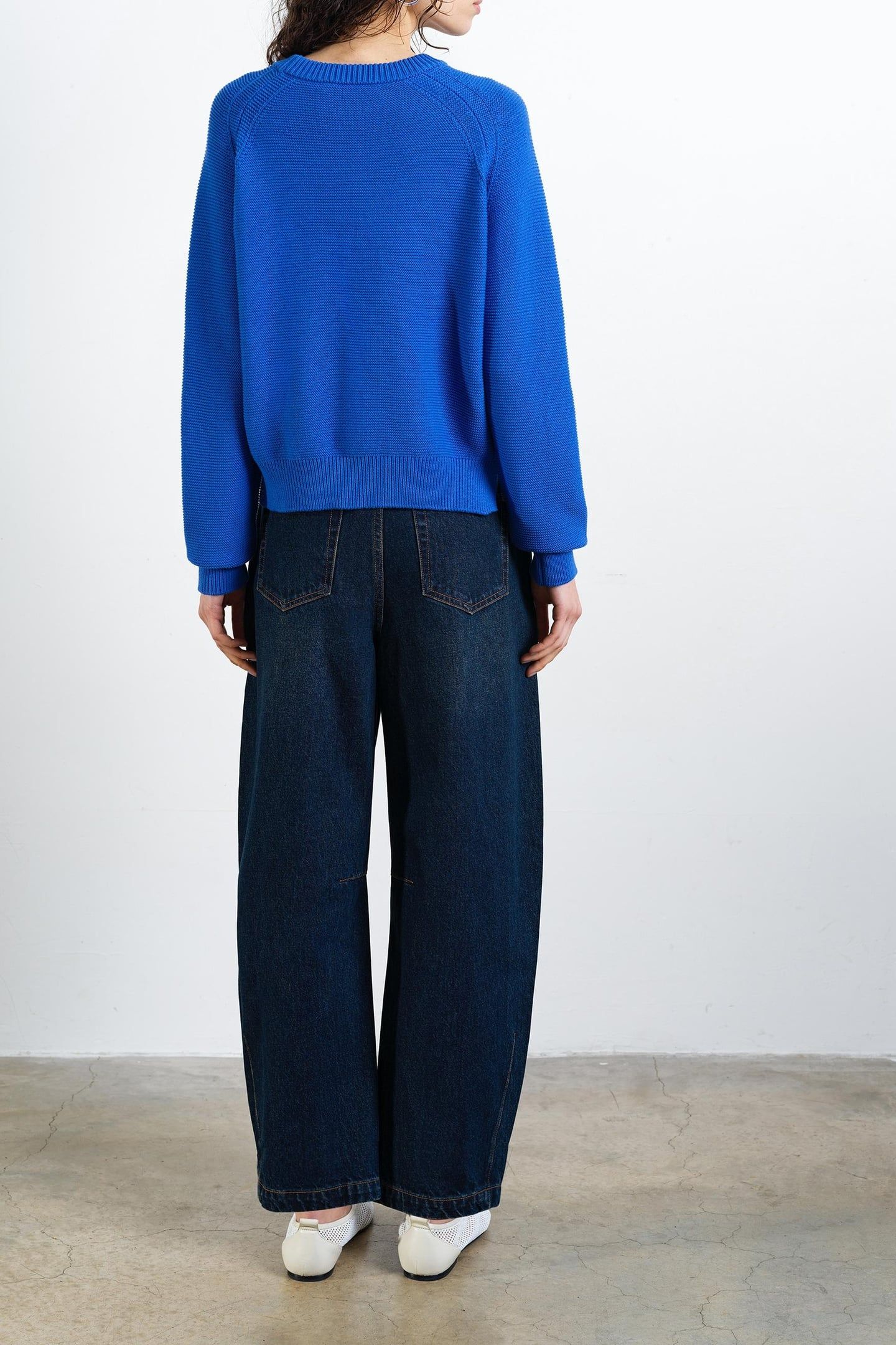 LILY MOZART L/S JUMPER AZURE BLUE 3