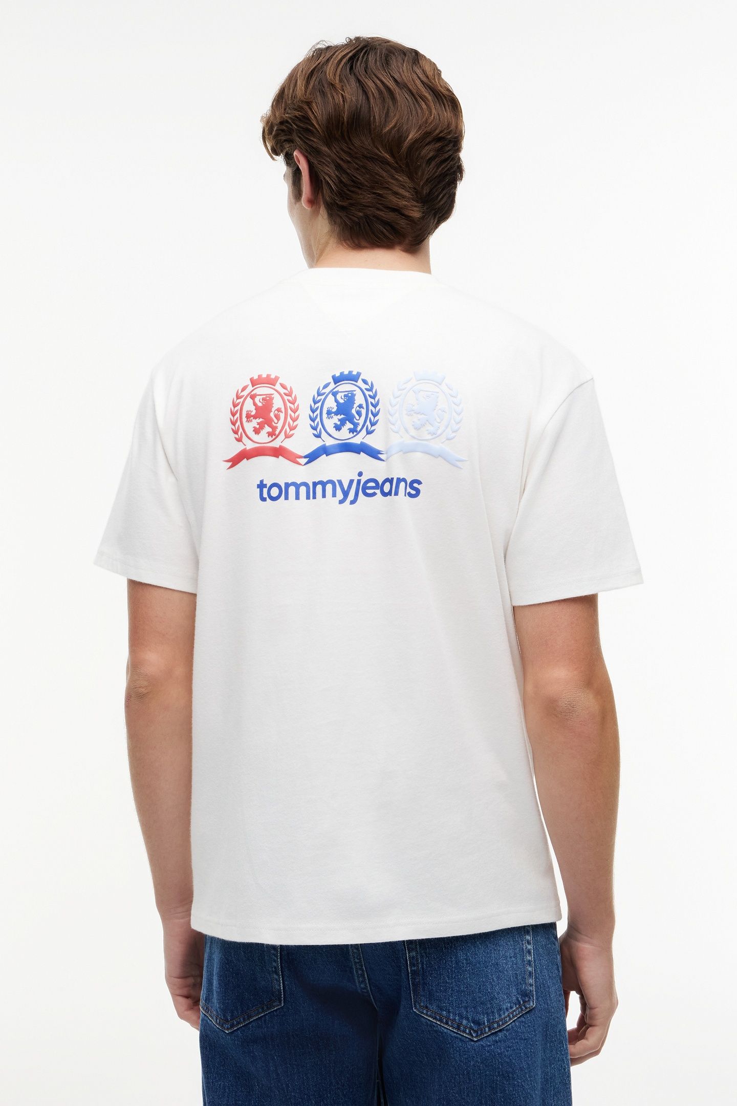 TJM RELAXED CREST REPEAT ECRU 2