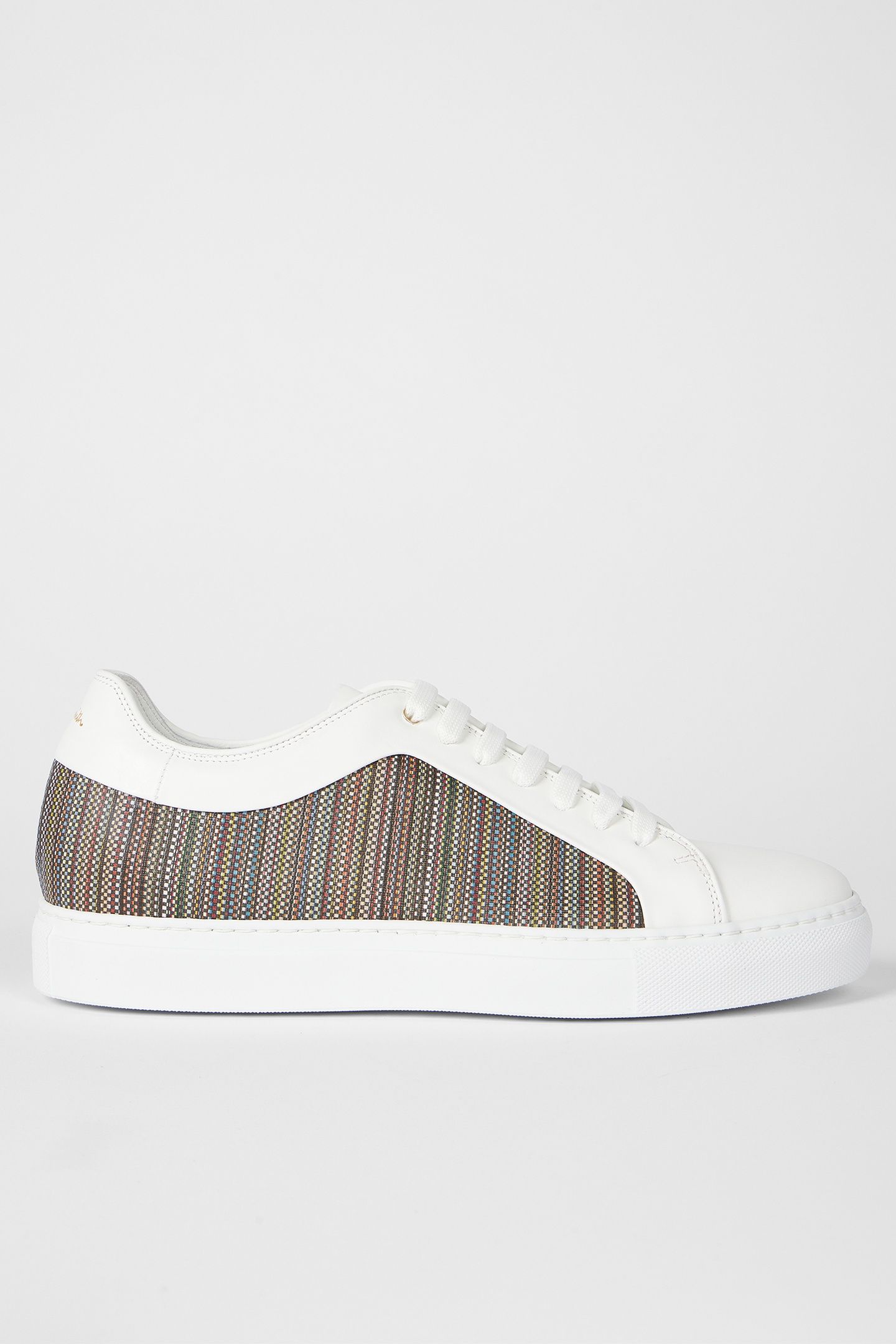 MENS SHOE BASSO SIGNATURE STRIPE MULTI COLOURED 1