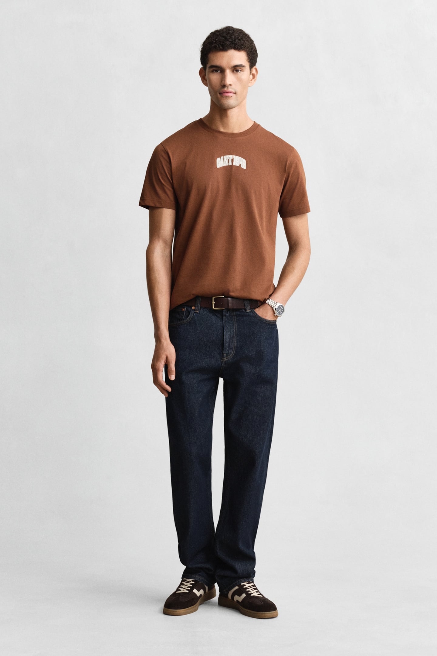 GRAPHIC SS TSHIRT MAHOGANY BROWN 4