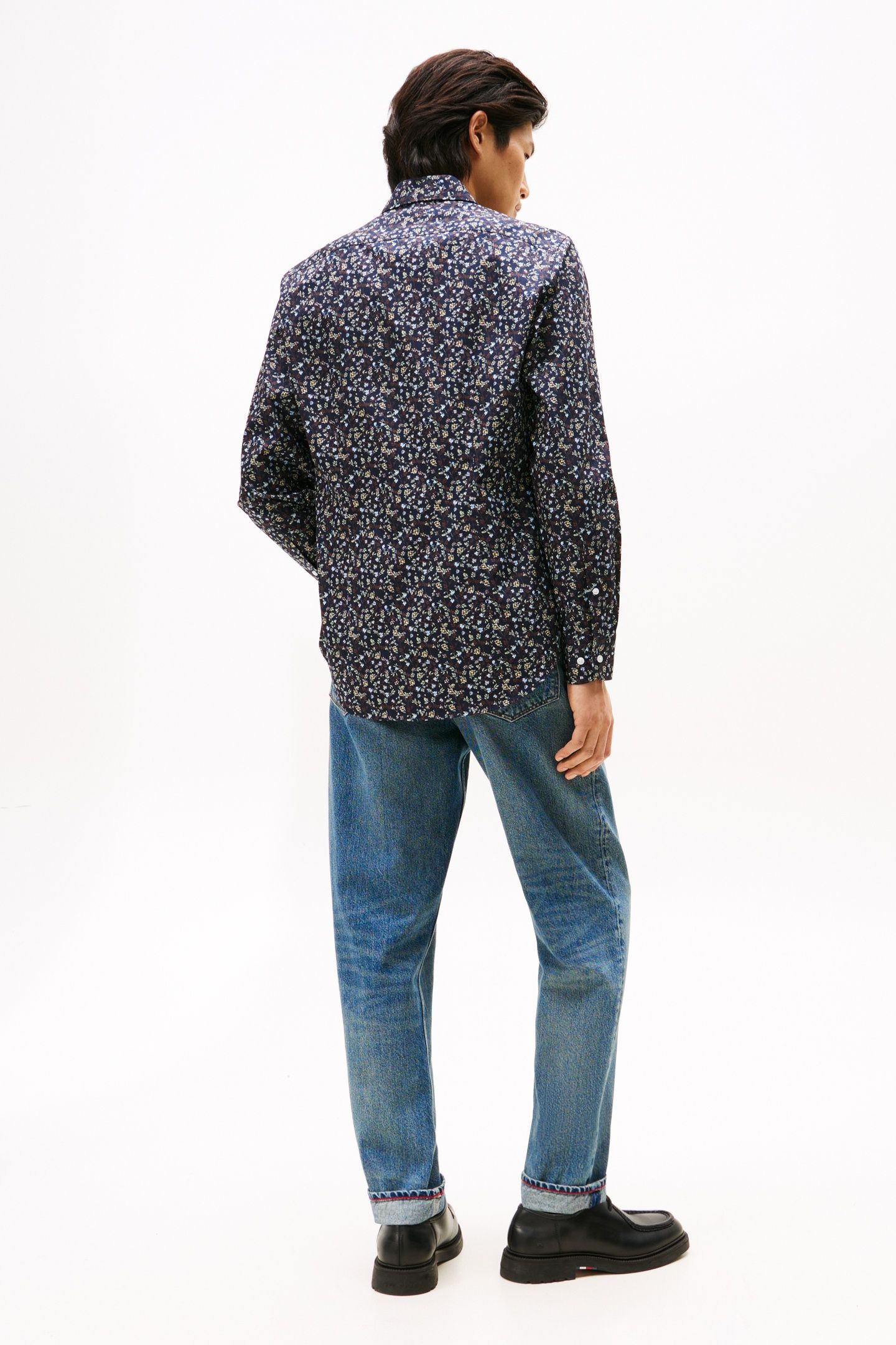FLOWER PRINT SW DARK NIGHT NAVY/MULTI ALLOVER 3