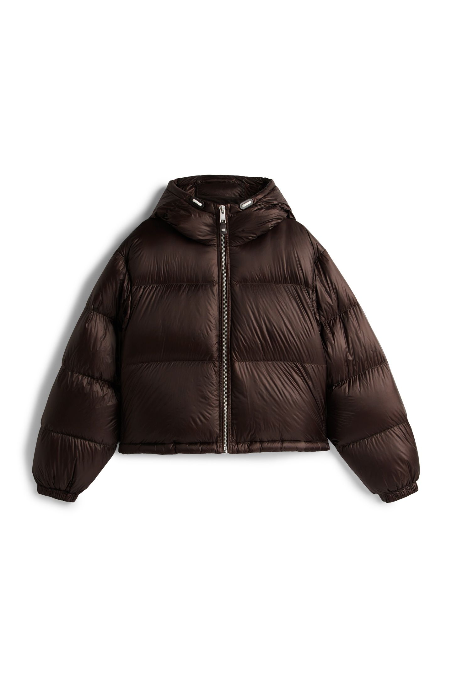 SUPER LIGHT HIGH WAISTED DOWN DARK COFFEE 3