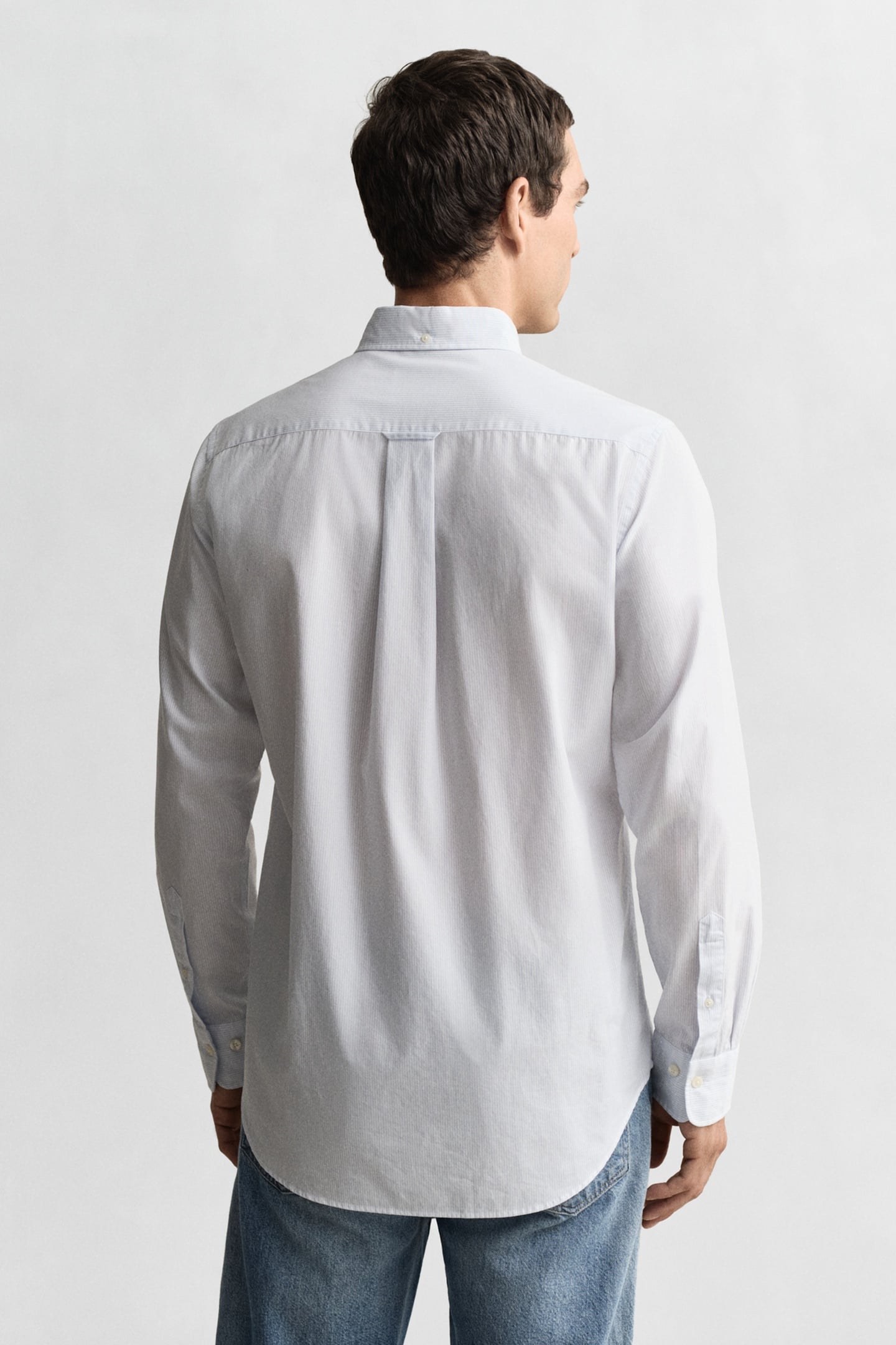 REG CLASSIC POPLIN BANKER SHIRT LIGHT BLUE 2