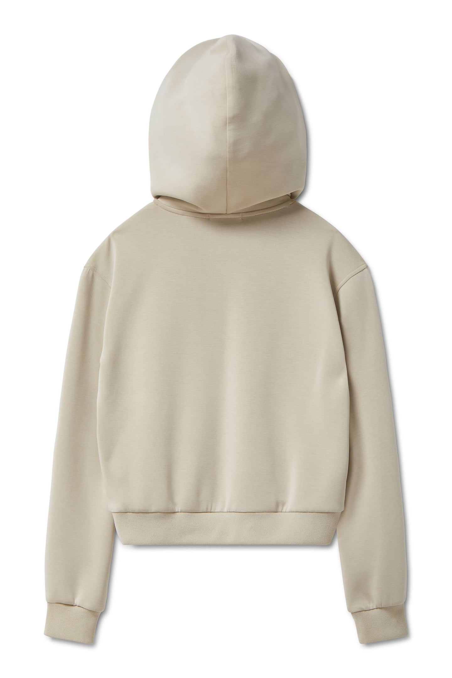 QUARTER ZIP HOODIE FEATHER GRAY 2