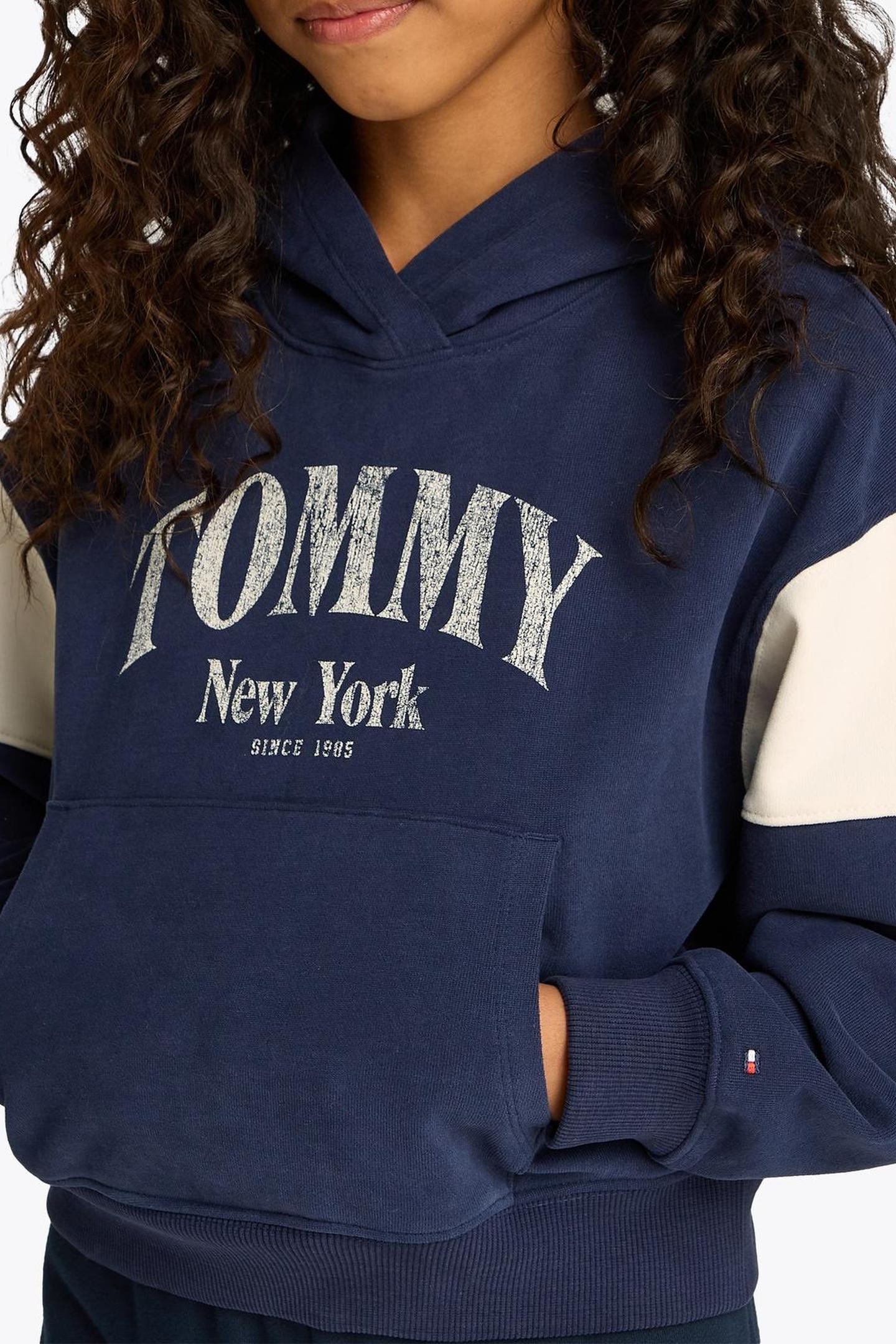 GIRLS VARSITY COLORBLOCK YALE NAVY 5