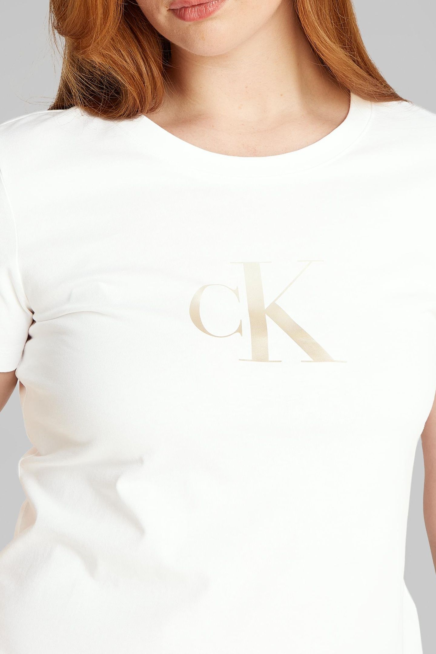 PLUS GRADIENT TEE BRIGHT WHITE 6