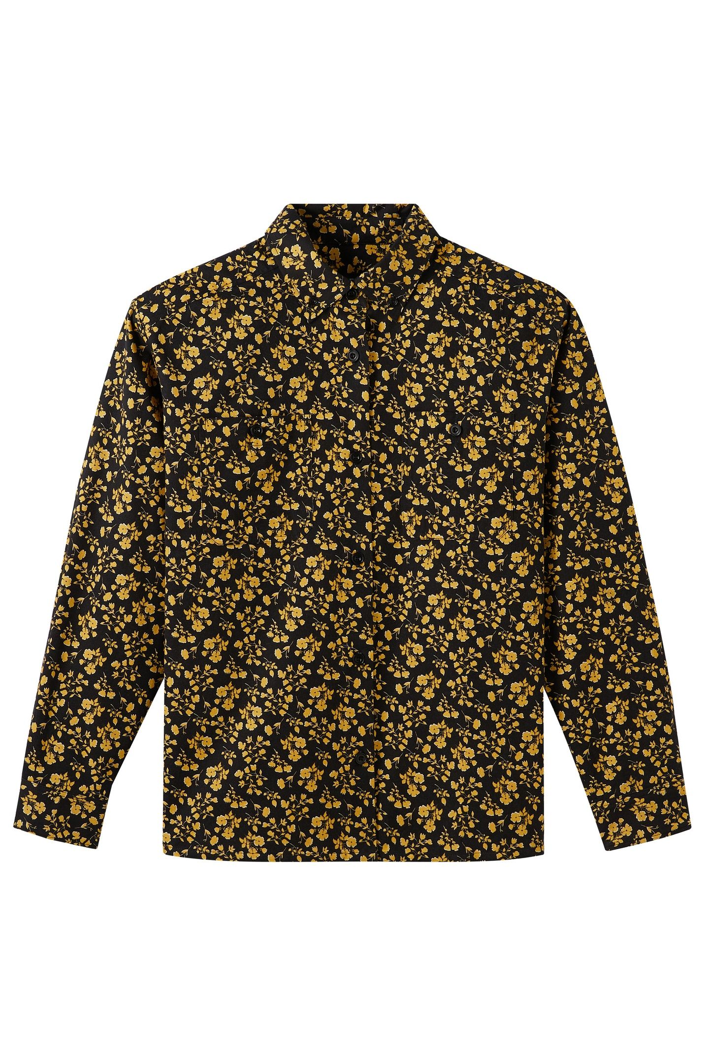 SHIRT DYLAN FAUX BLACK 2