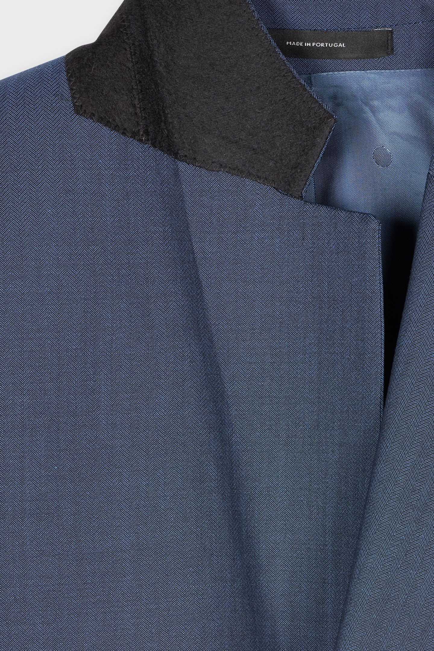 MENS TAILORED FIT 2 BUTTON SUIT NAVY 4
