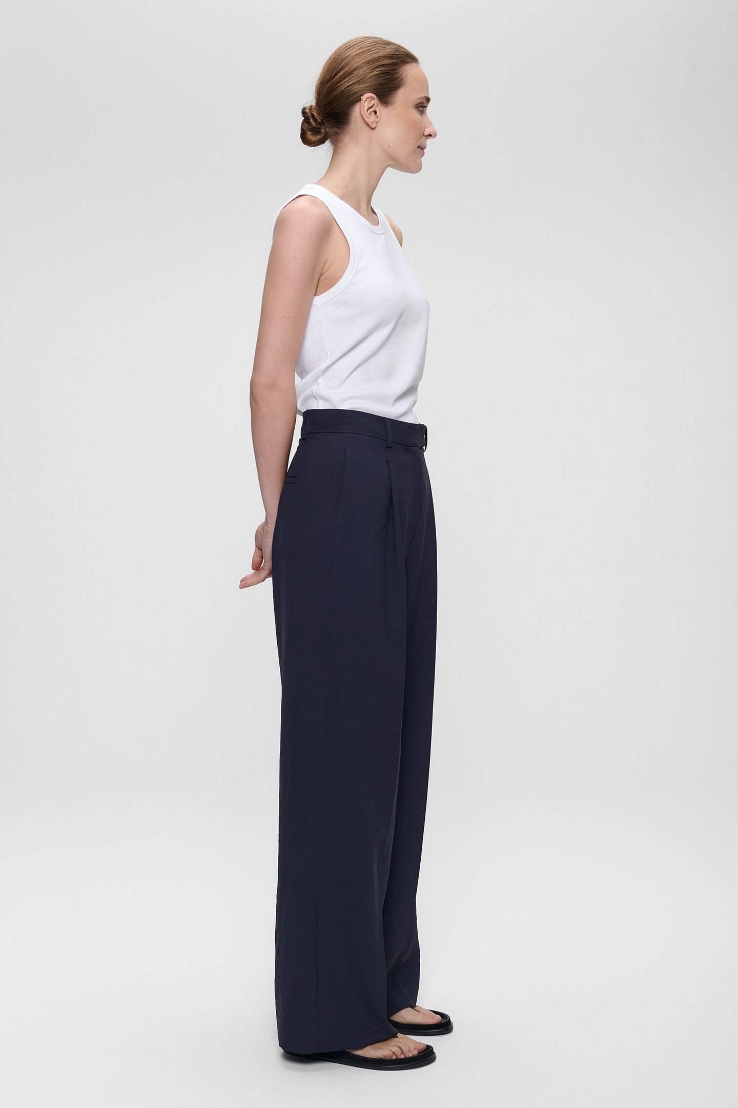 COOL PANAMA DELMAS PANTS MIDNIGHT BLUE 3