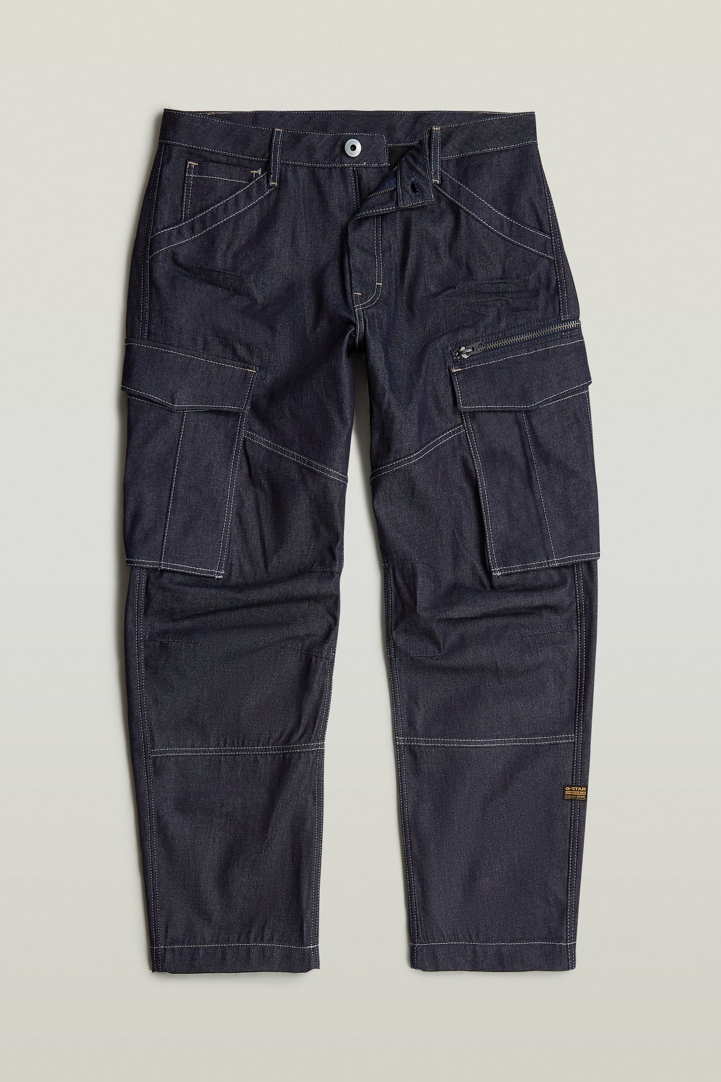 ROVIC 3D LOOSE DENIM BLUE 4