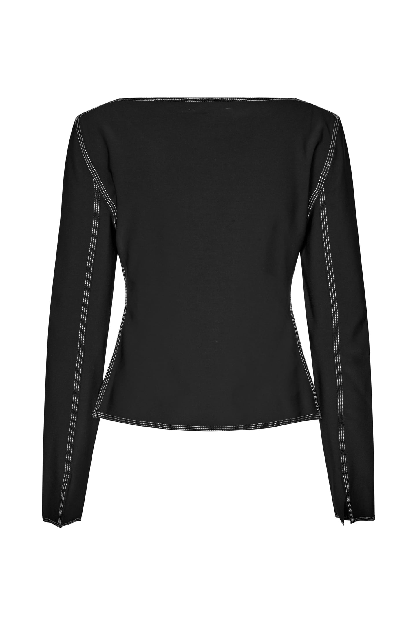 IVEE TOP LONG SLEEVE JET BLACK 6