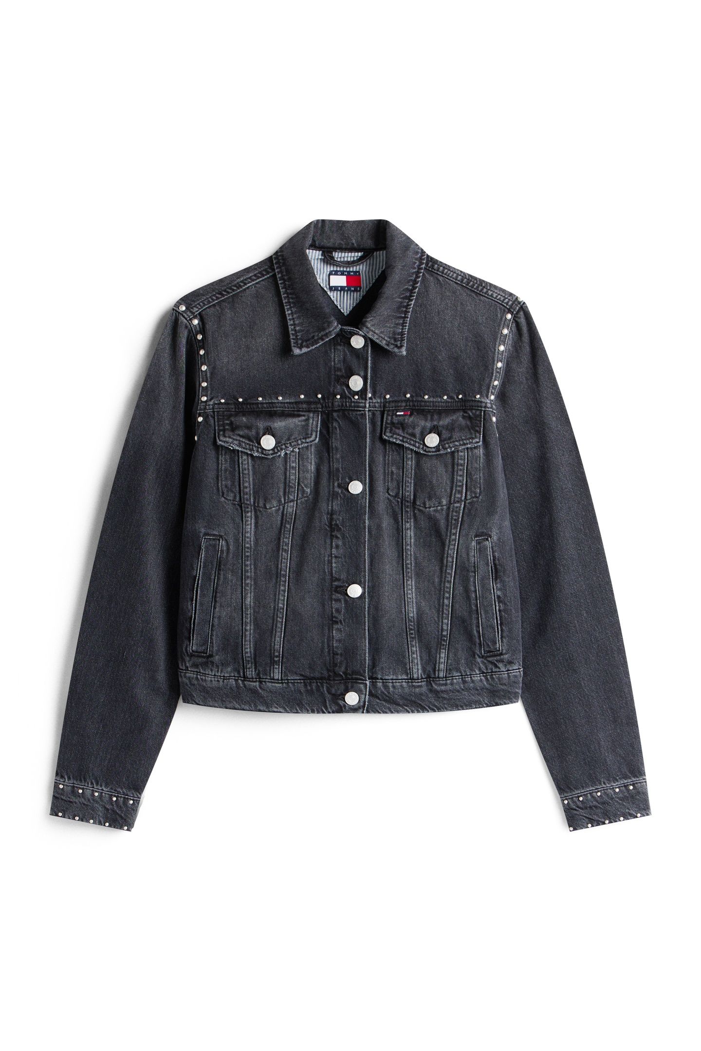 CLASSIC TRUCKER JACKET DENIM BLACK 4