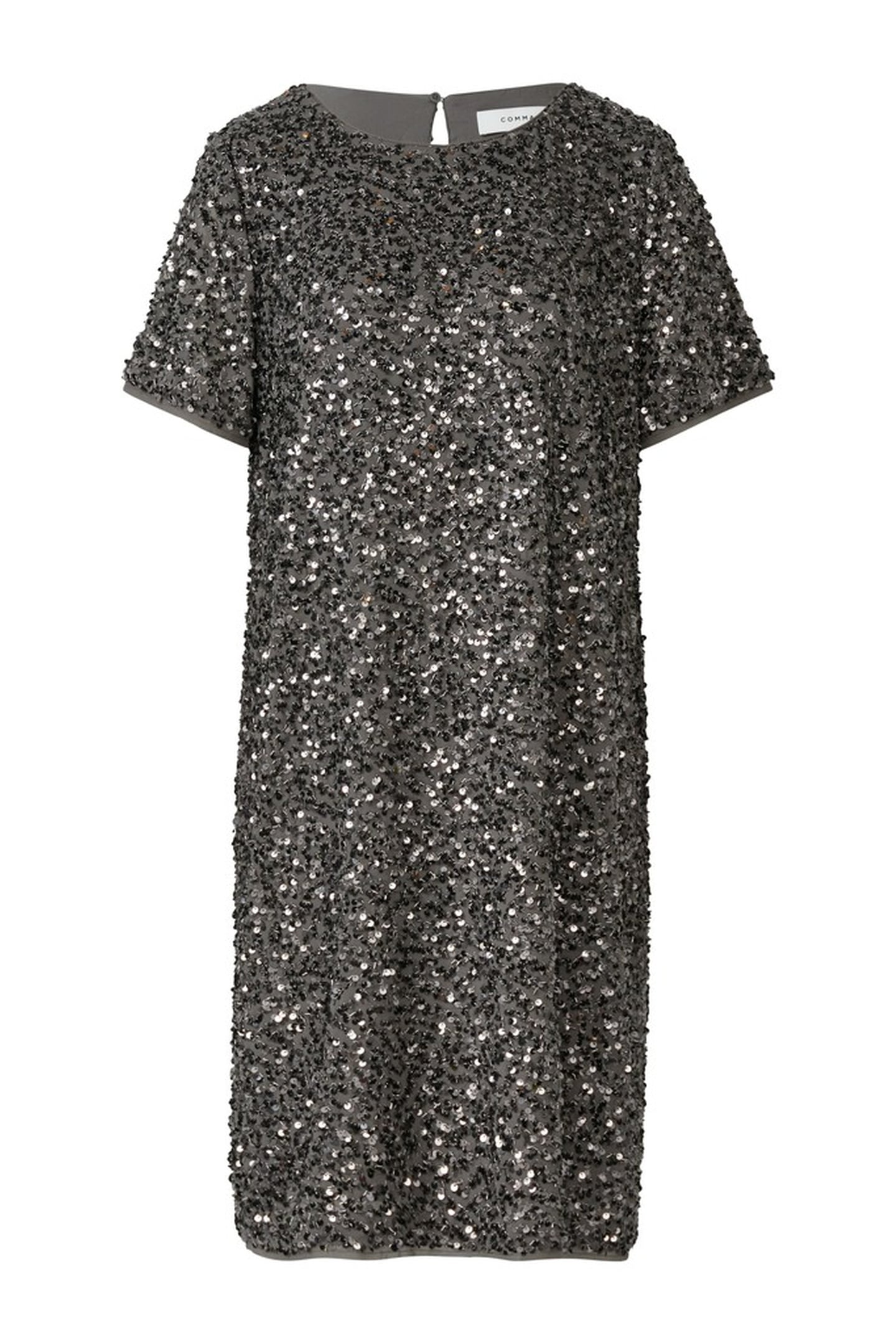 COMMA DRESSES GREY/BLACK 7