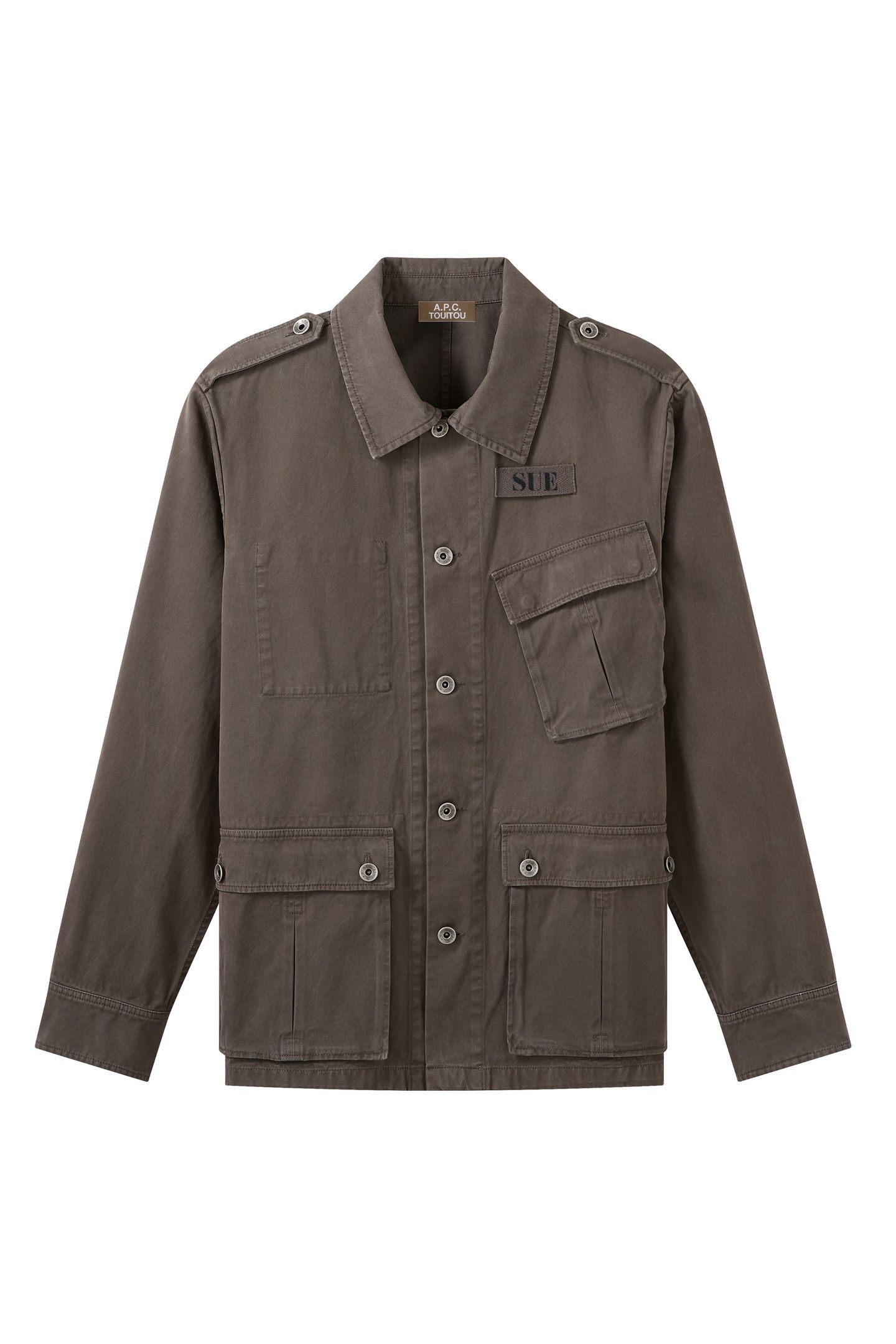 UNISEX JACKET SIDEWAYS KHAKI 1