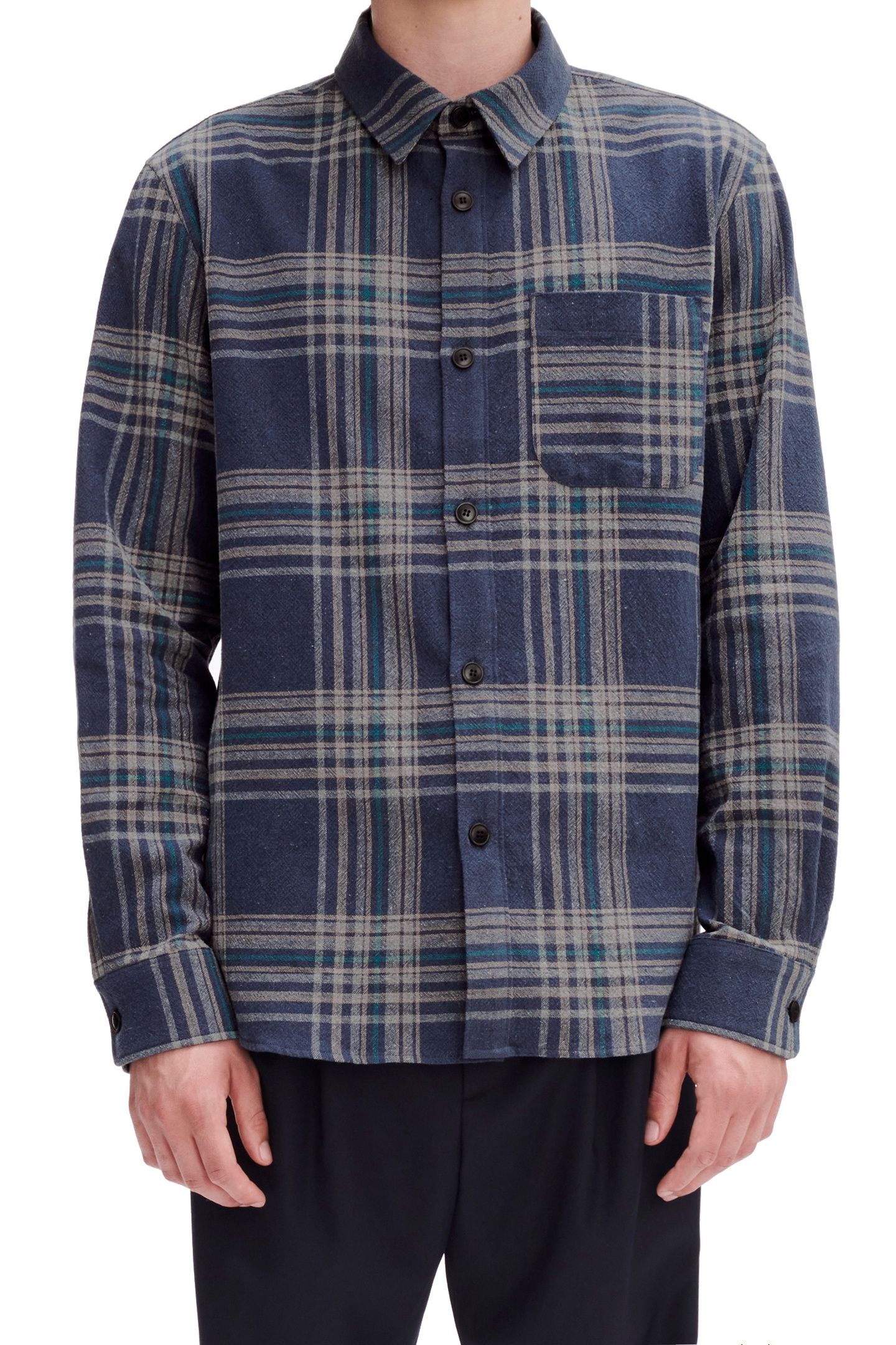 UNISEX OVERSHIRT TREK NAVY 1
