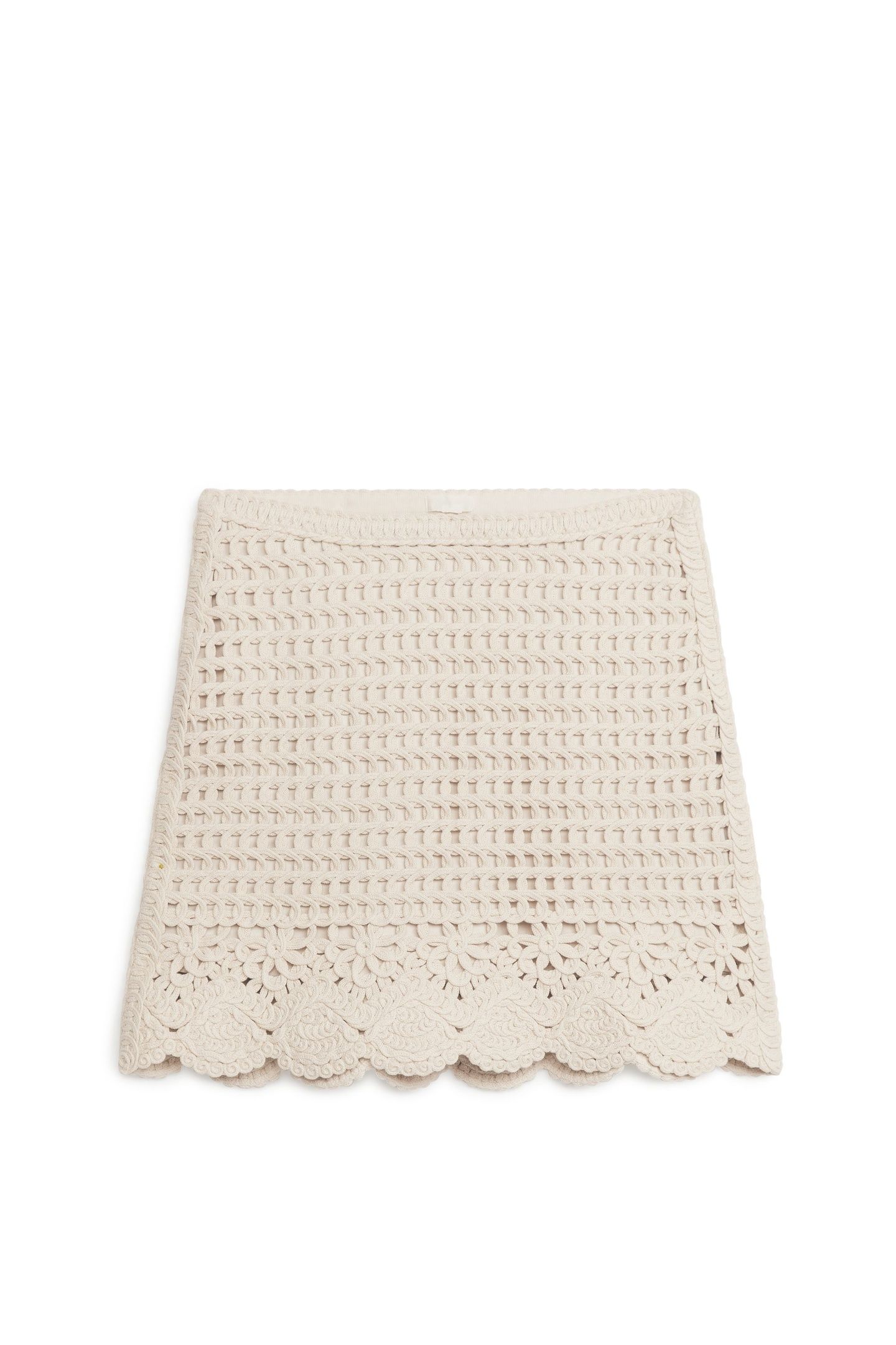 NORMANDIE CROCHET SKIRT WHITE 3