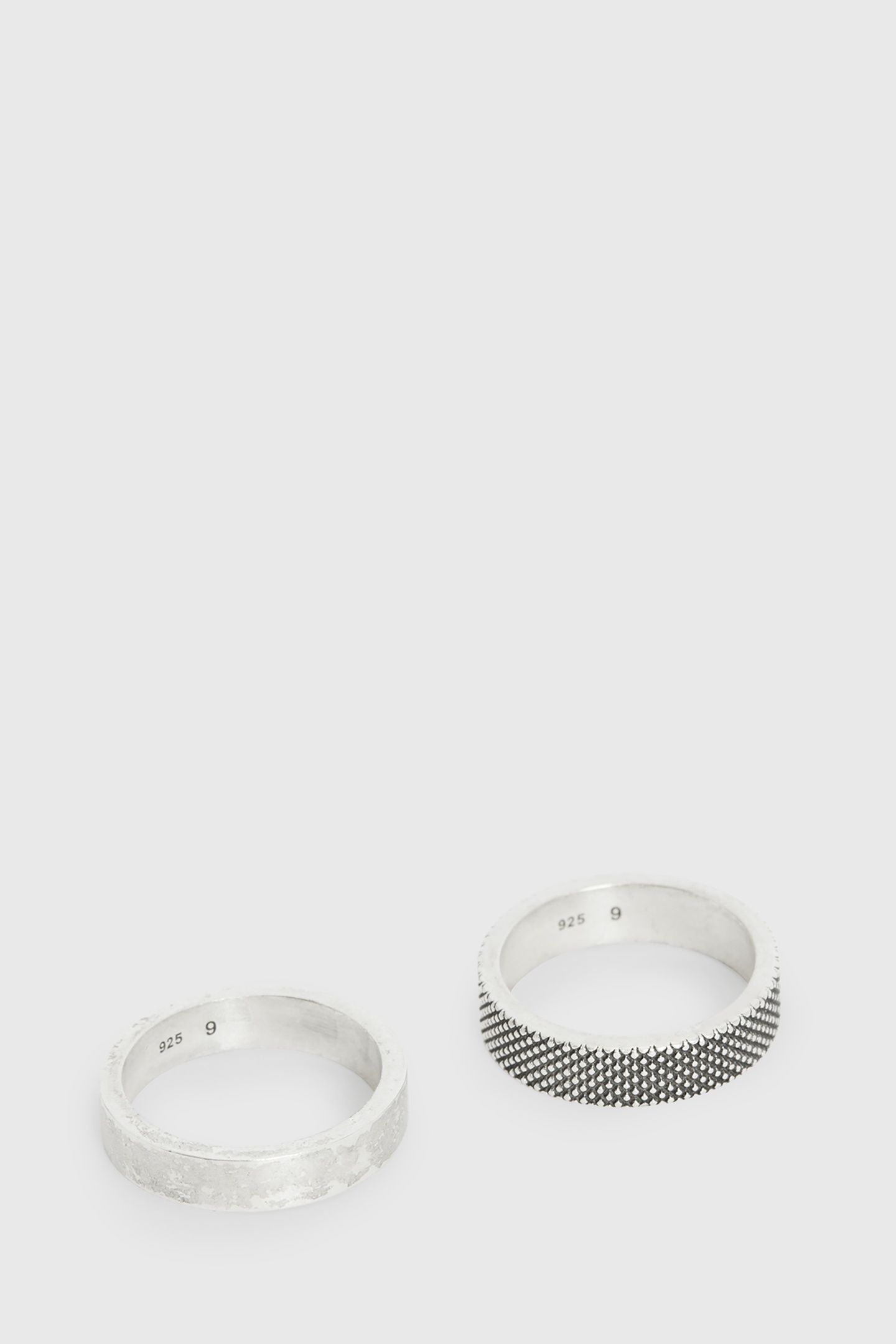 MARS TEX RING SET WARM SILVER 1
