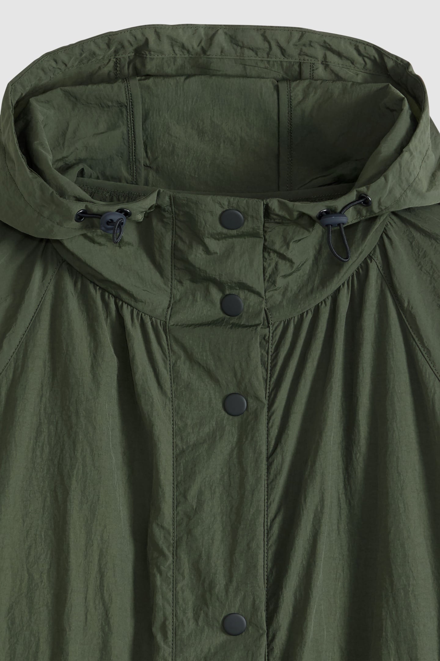 SIMONE LONG BUBBLE PARKA DEEP DEPTHS 5
