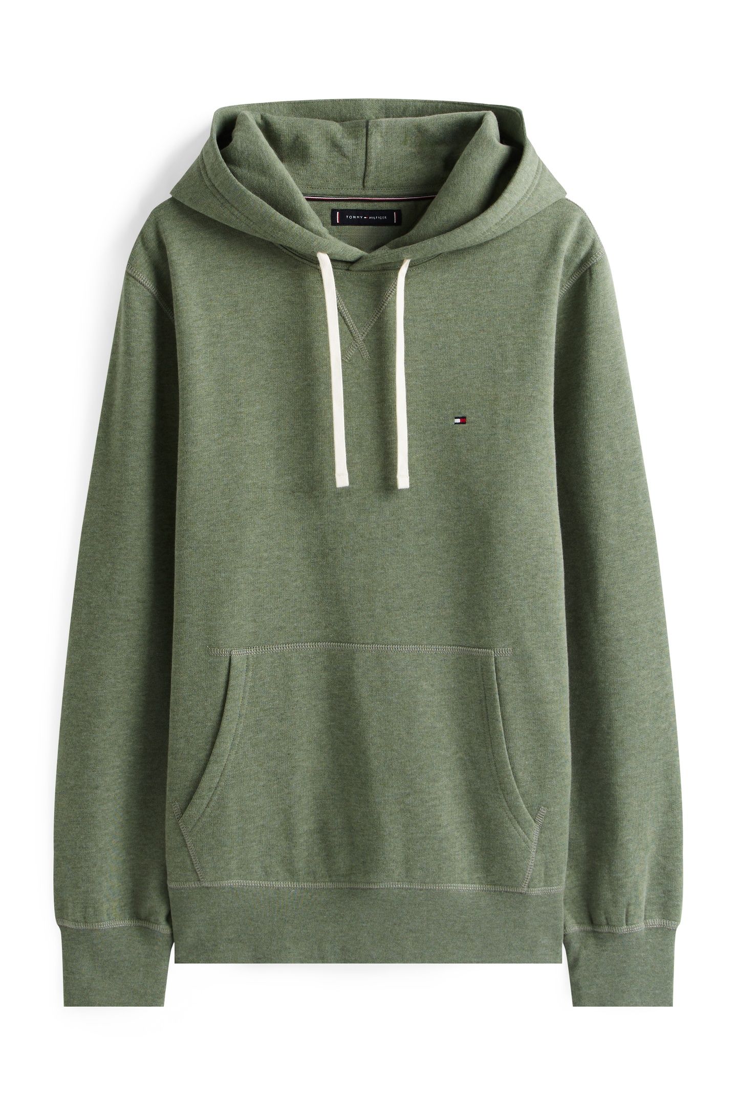 ESSENTIAL SEASONAL FLEECE BATTLE GREEN HEATHER 4
