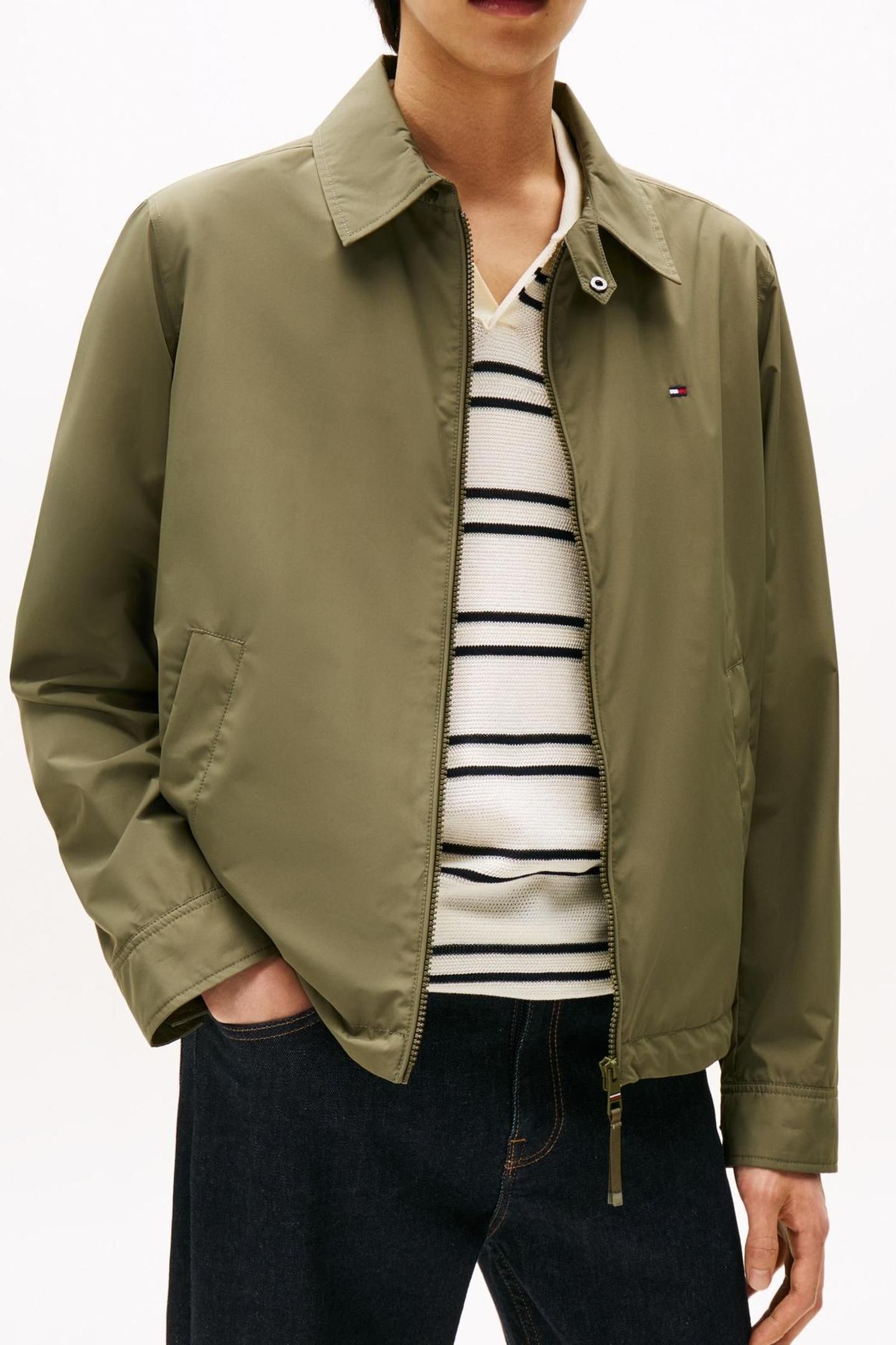 PACKABLE IVY JACKET BATTLE GREEN 1