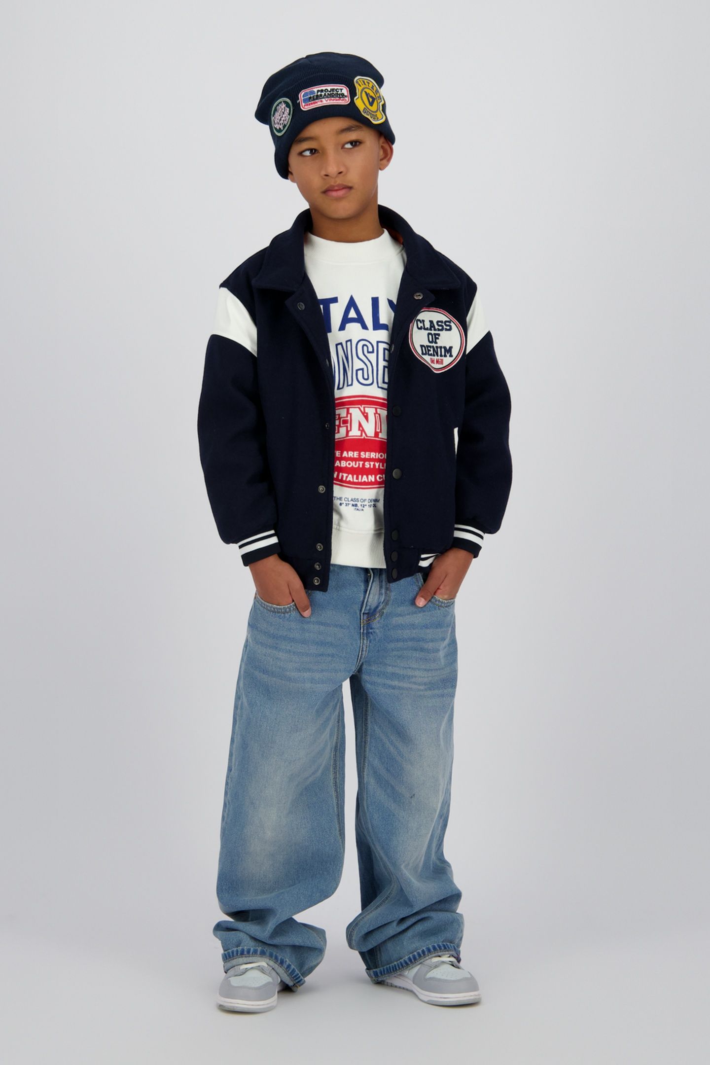 BOYS TASLO JACKET OUTDOOR DARK BLUE 1