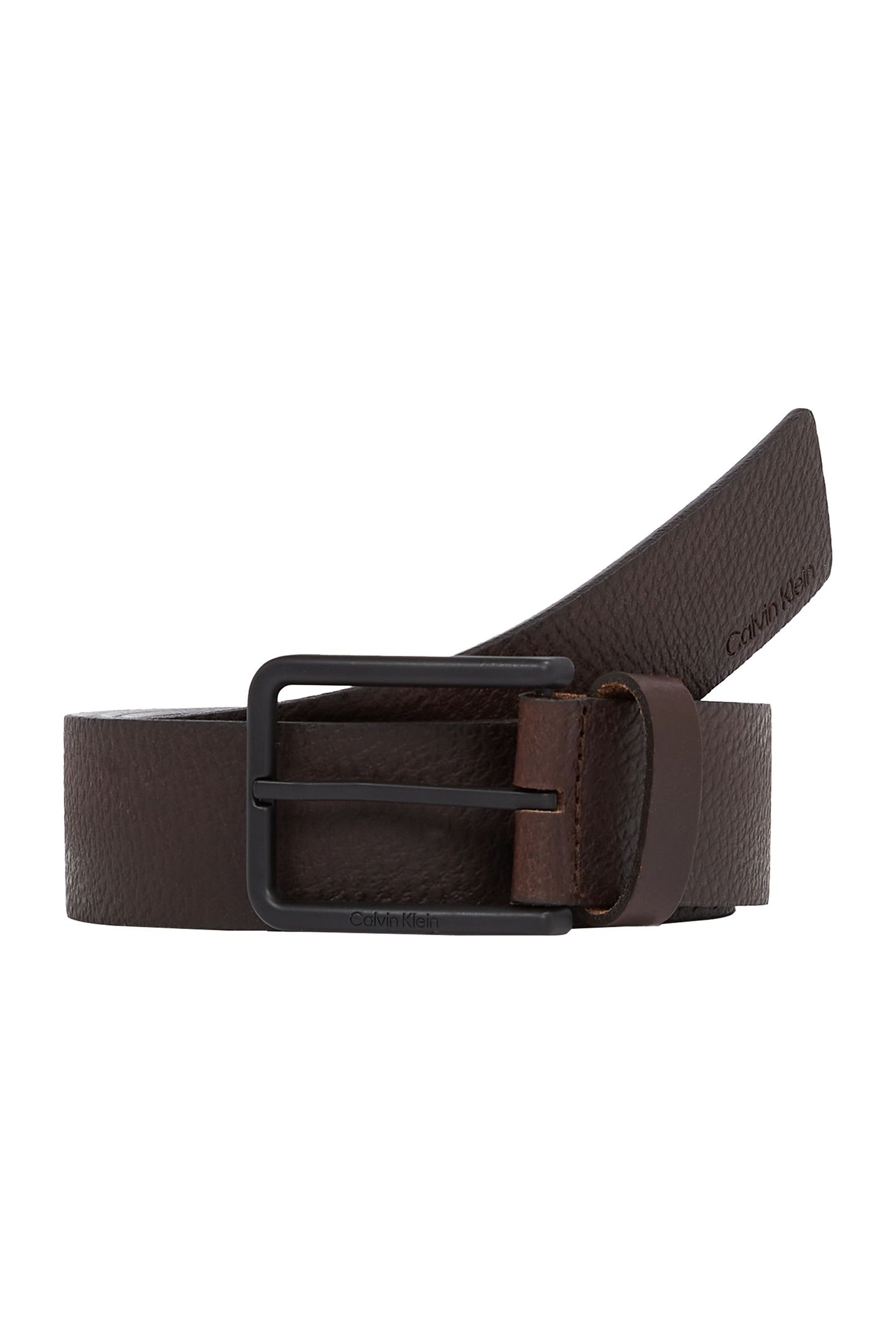 WARMTH PB 35MM BELT DARK BROWN 1