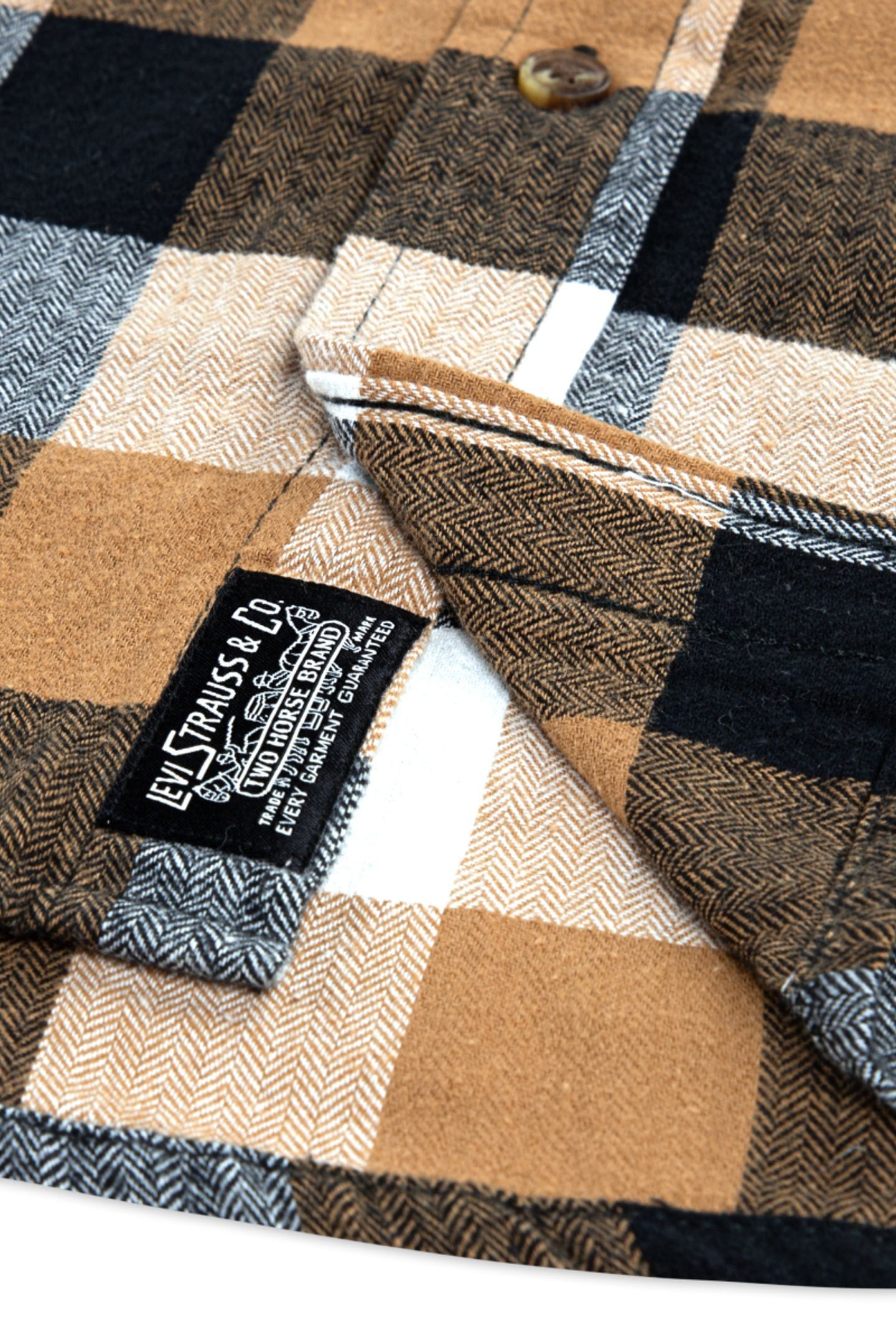 BOYS BUFFALO CHECK FLANNEL SHIR JET BLACK 4