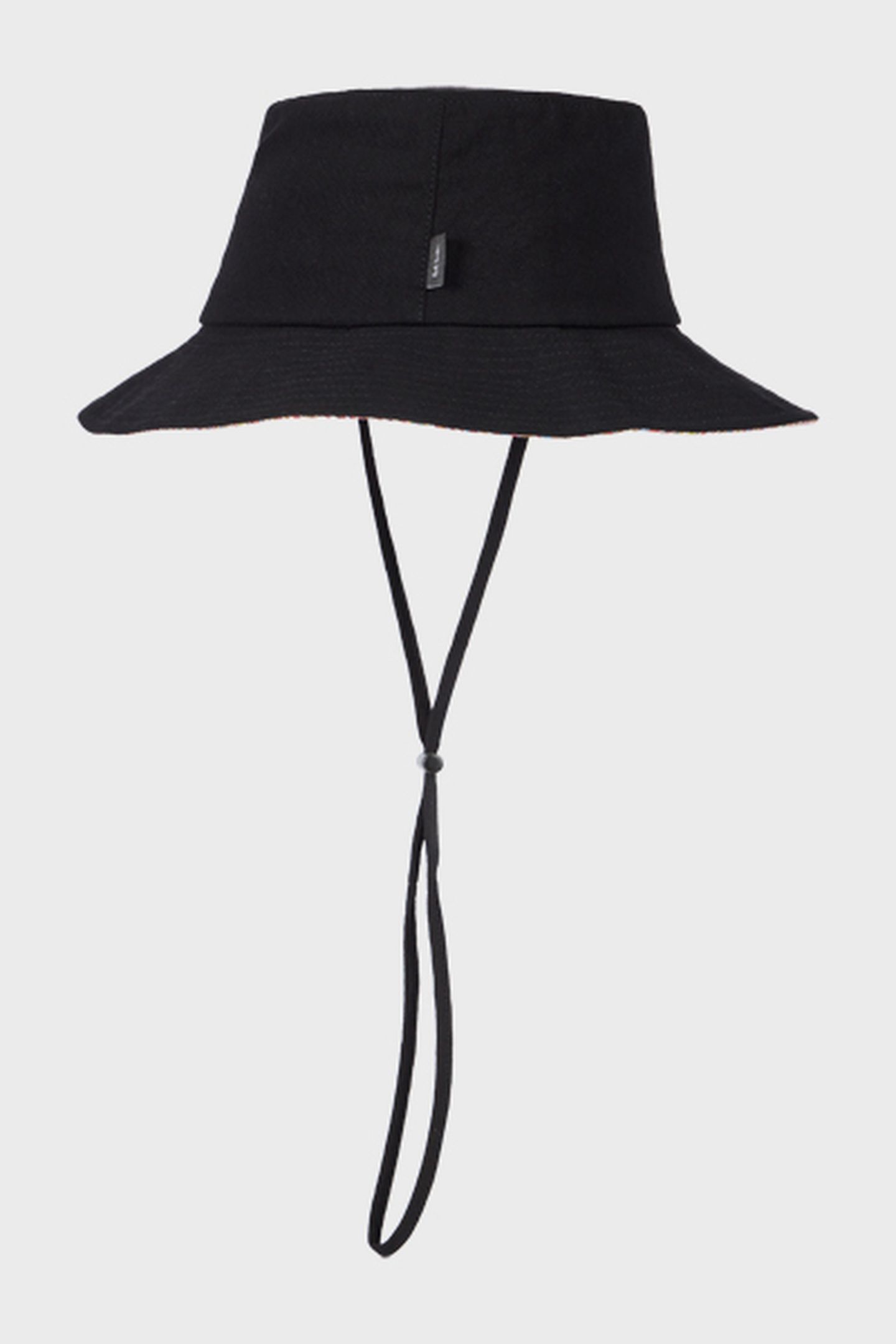 MEN HAT BUCKET SUN CORD BLACK 2
