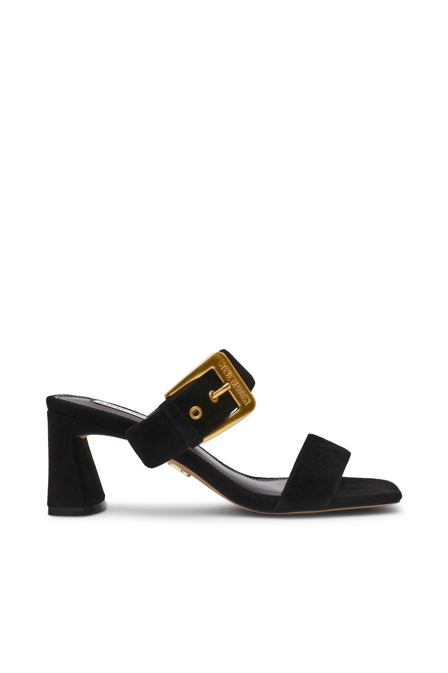 TORIANN SANDALS BLACK SUEDE 1
