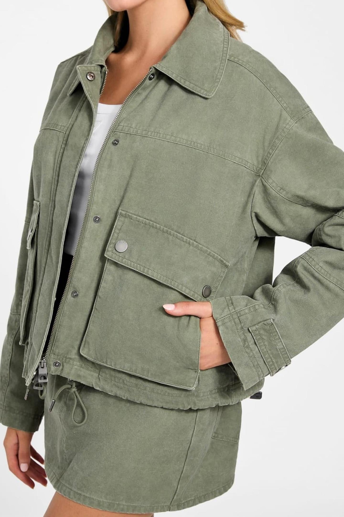 LS MYLES CROPPED FIE GREEN DEPTHS MULTI 6