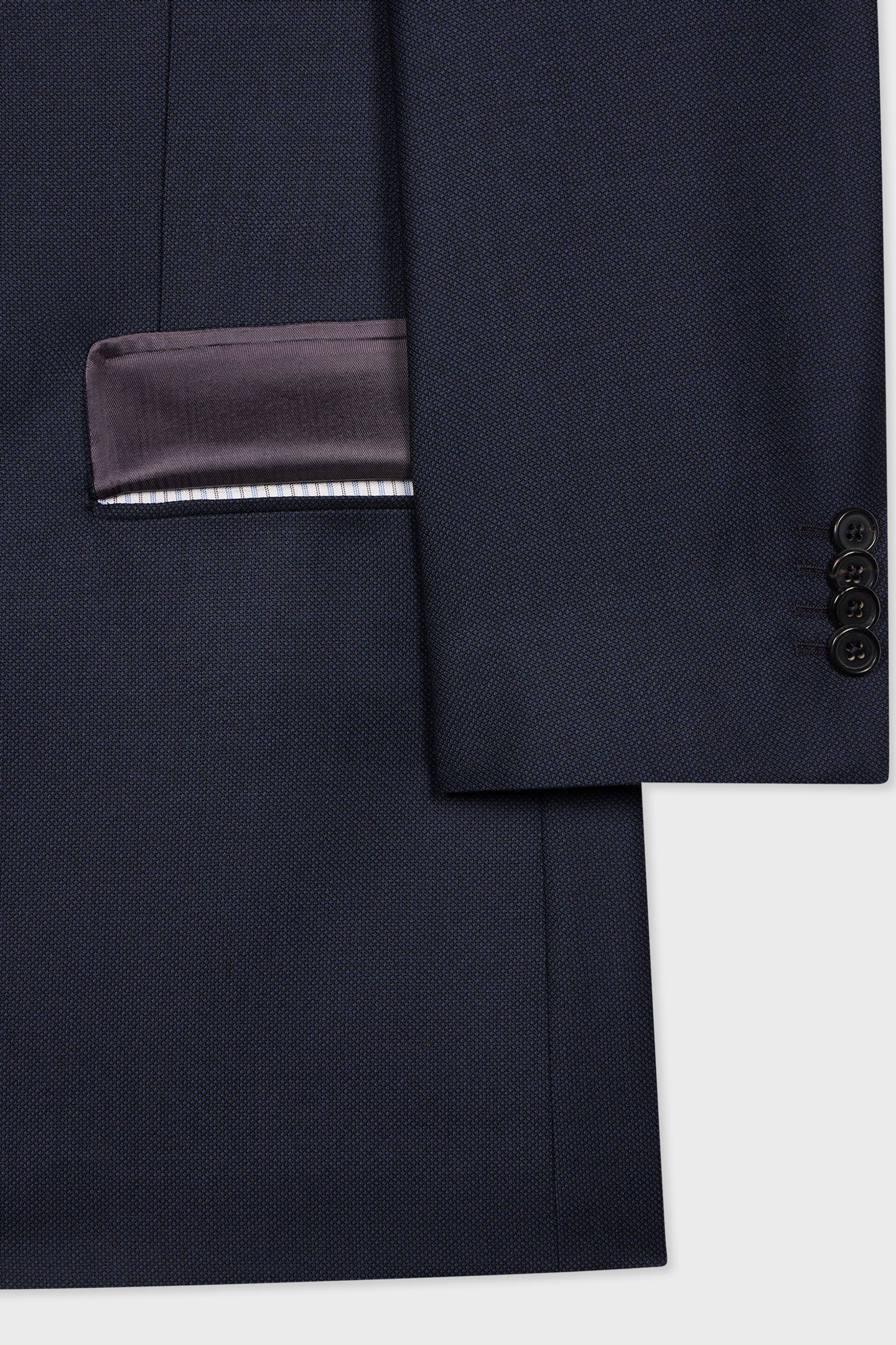 MENS TAILORED FIT 2 BUTTON SUIT VERY DARK NAVY 6