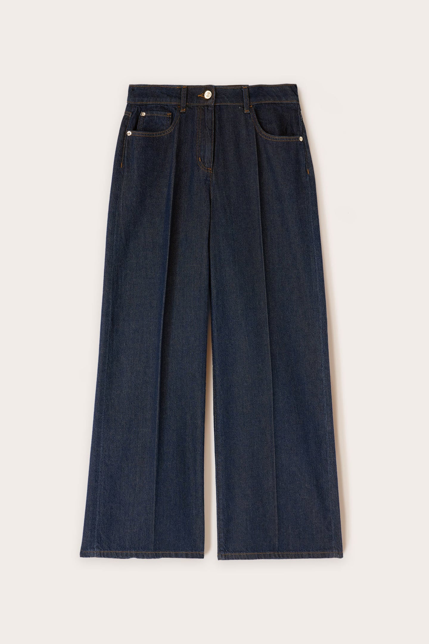 WIDE LEG SLOUCHY JEANS IN MIXED TENCEL™ FABRIC, KATE MODEL B 4