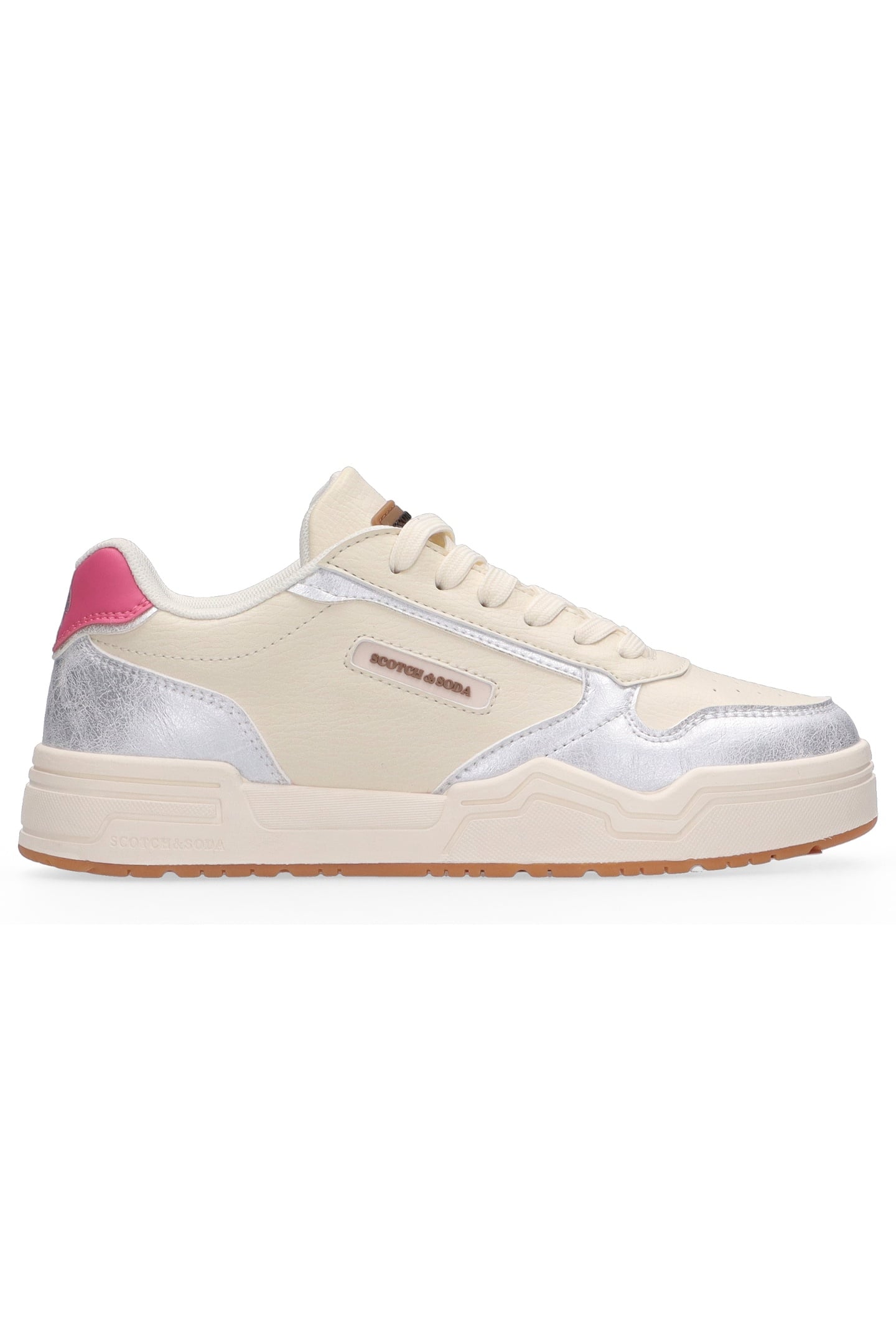 LILLIE SNEAKERS WHITE SILVER 1