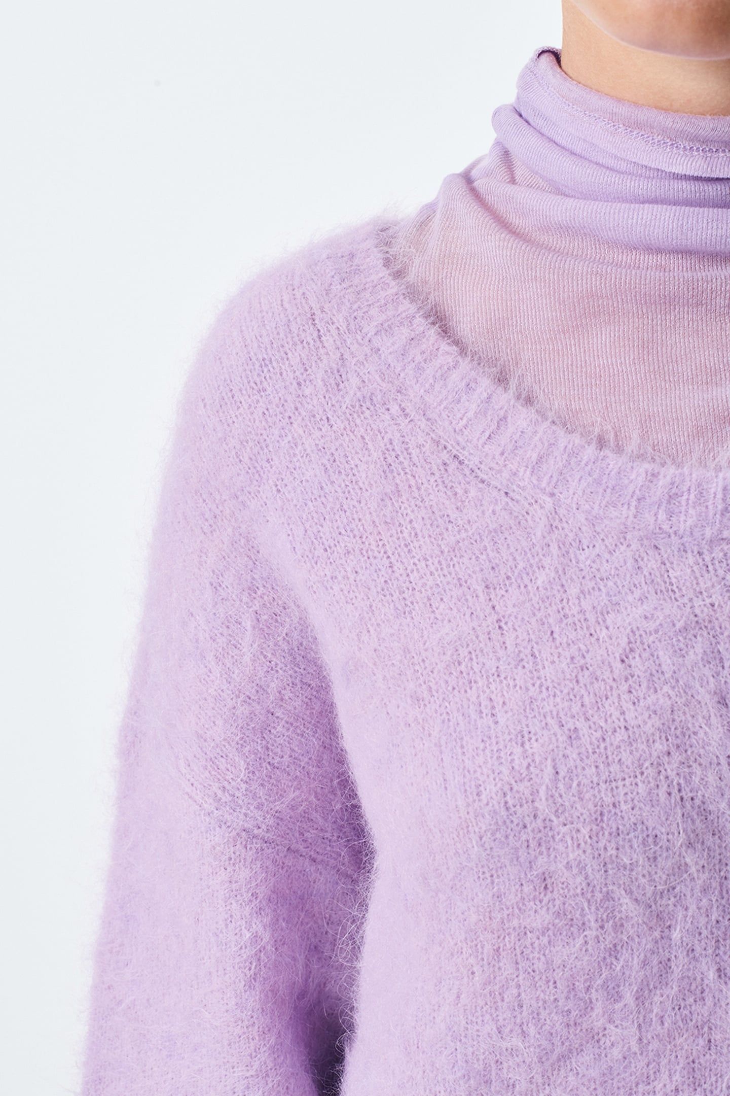 NUNY KNIT SWEATER ORCHIDEE CHINE 5
