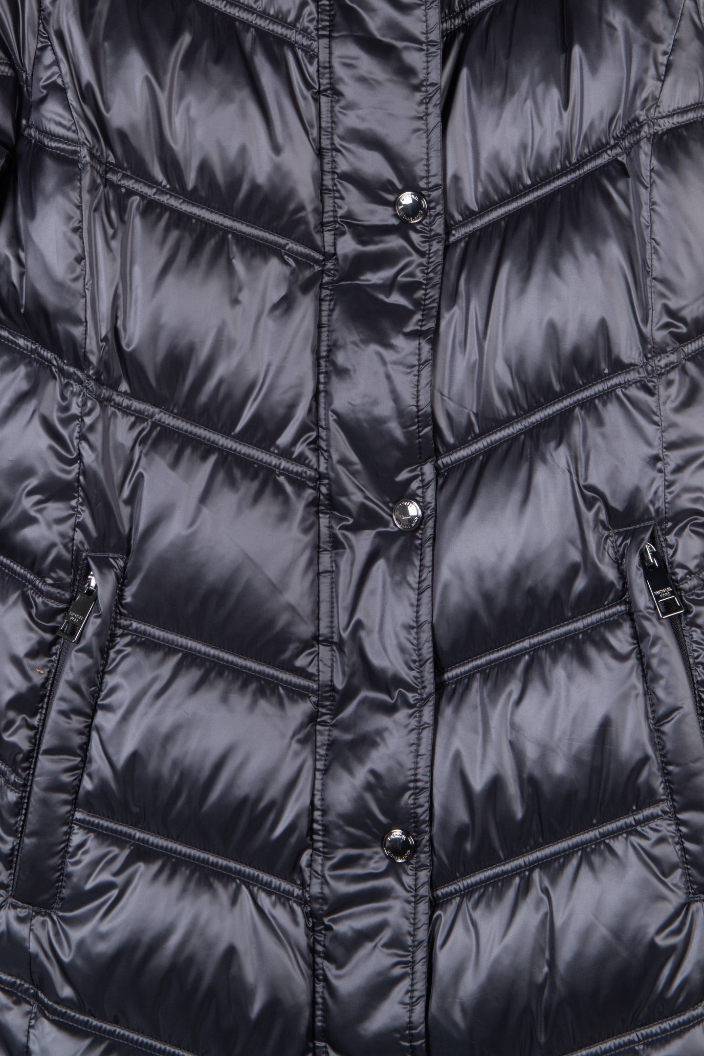 CHEVRON MAXI COAT CHARCOAL 4