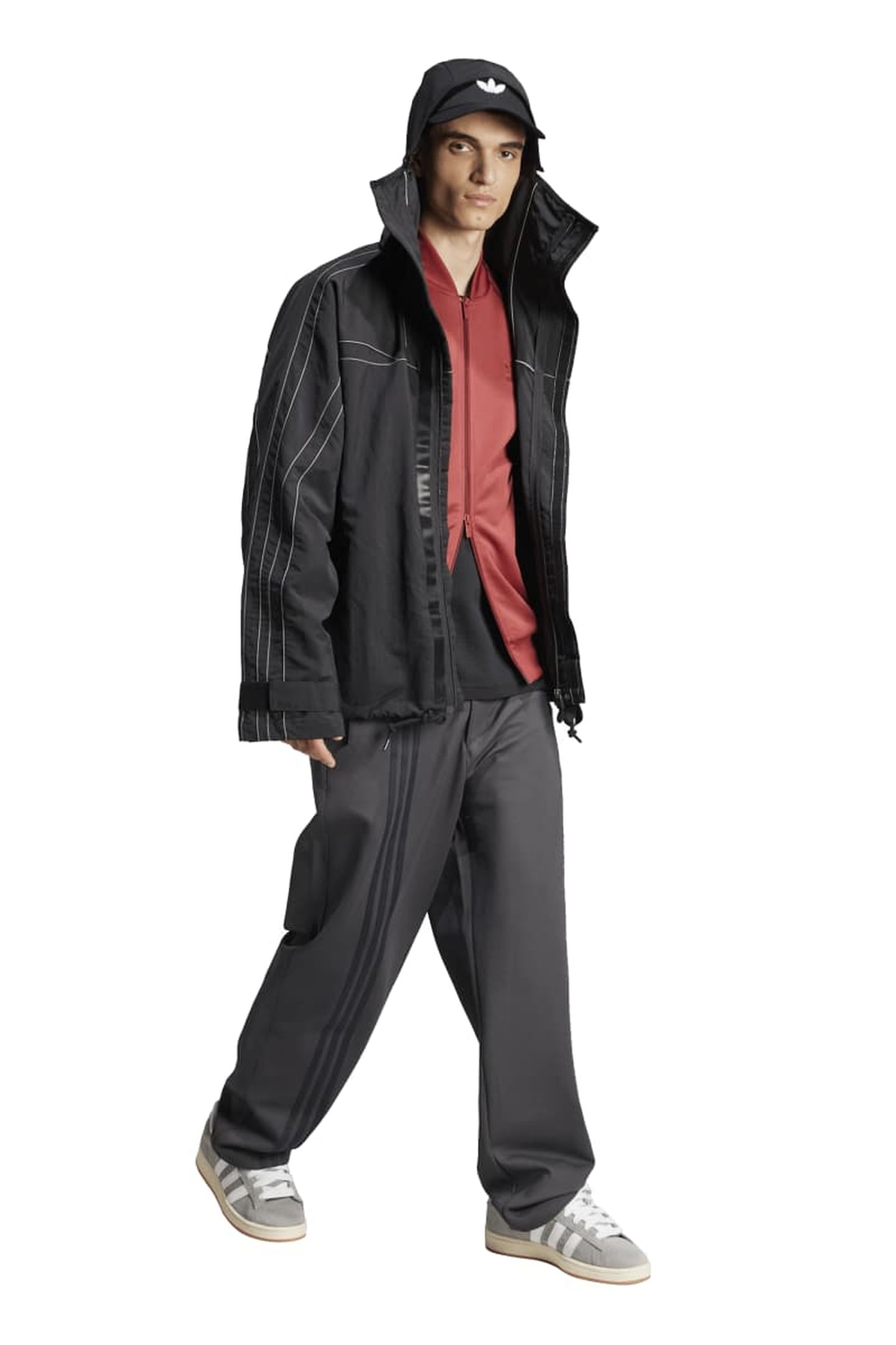 UNISEX SST TRACK TOP PRELOVED RUBY 3