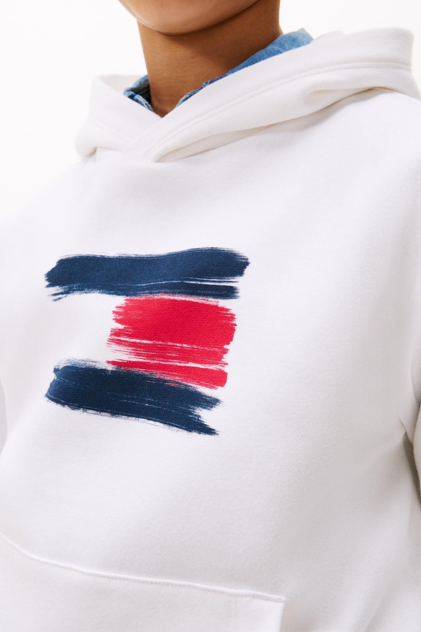 BOYS FLAG HOODIE WHITE 5