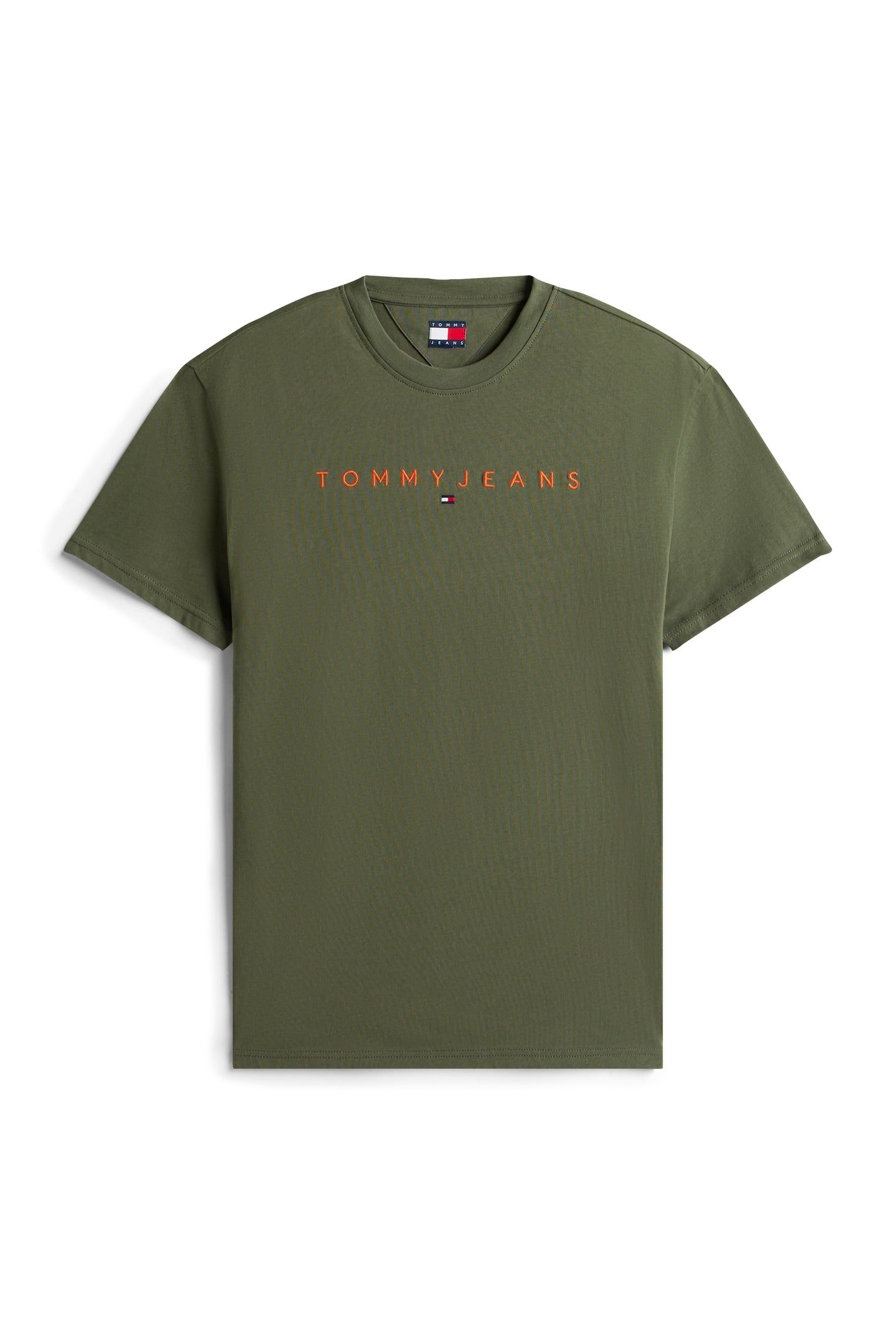 TJM REG LINEAR LOGO PEWTER GREEN MULTI 4