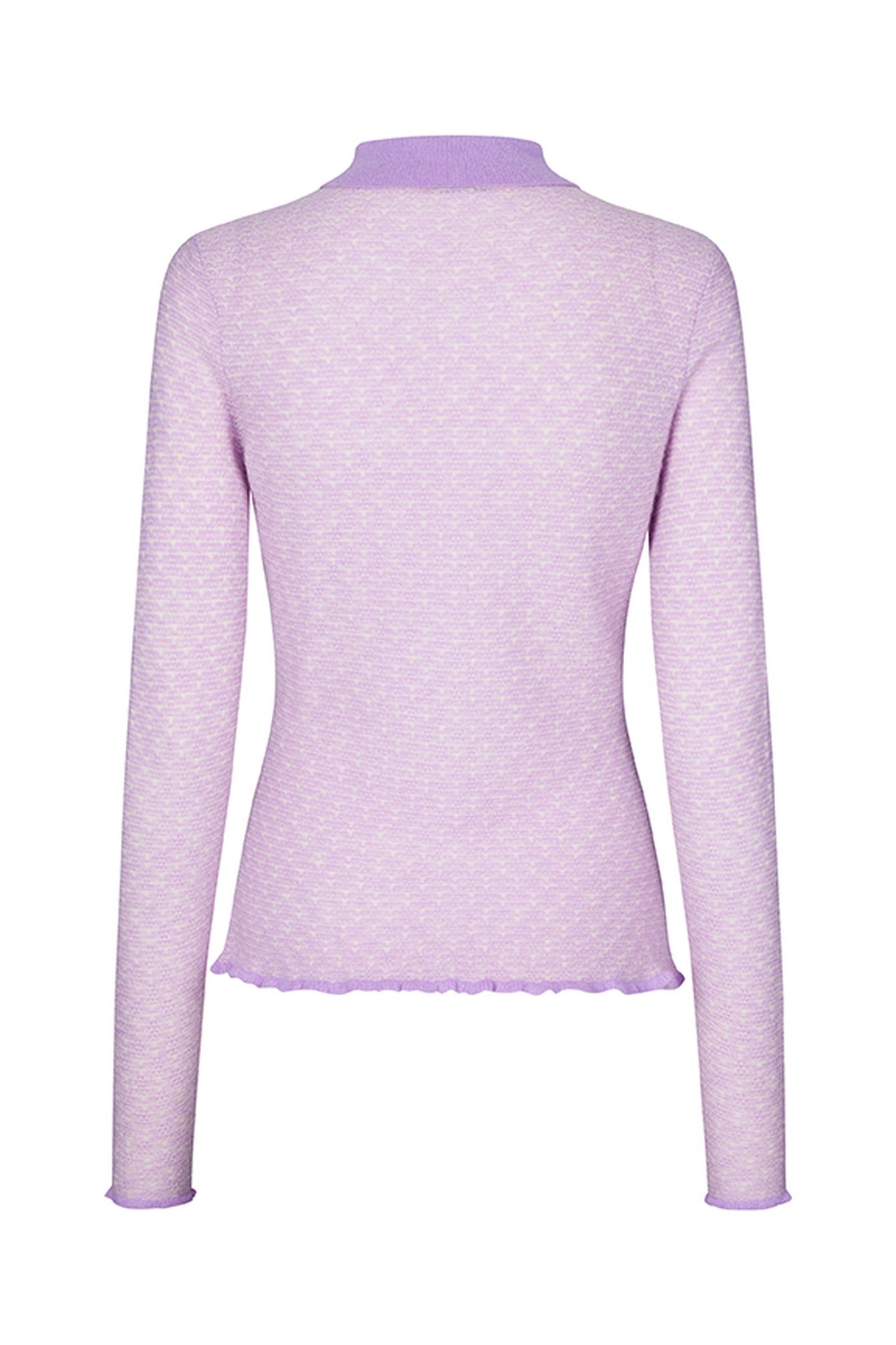 BOBBI CARDIGAN MID LAVENDER 4