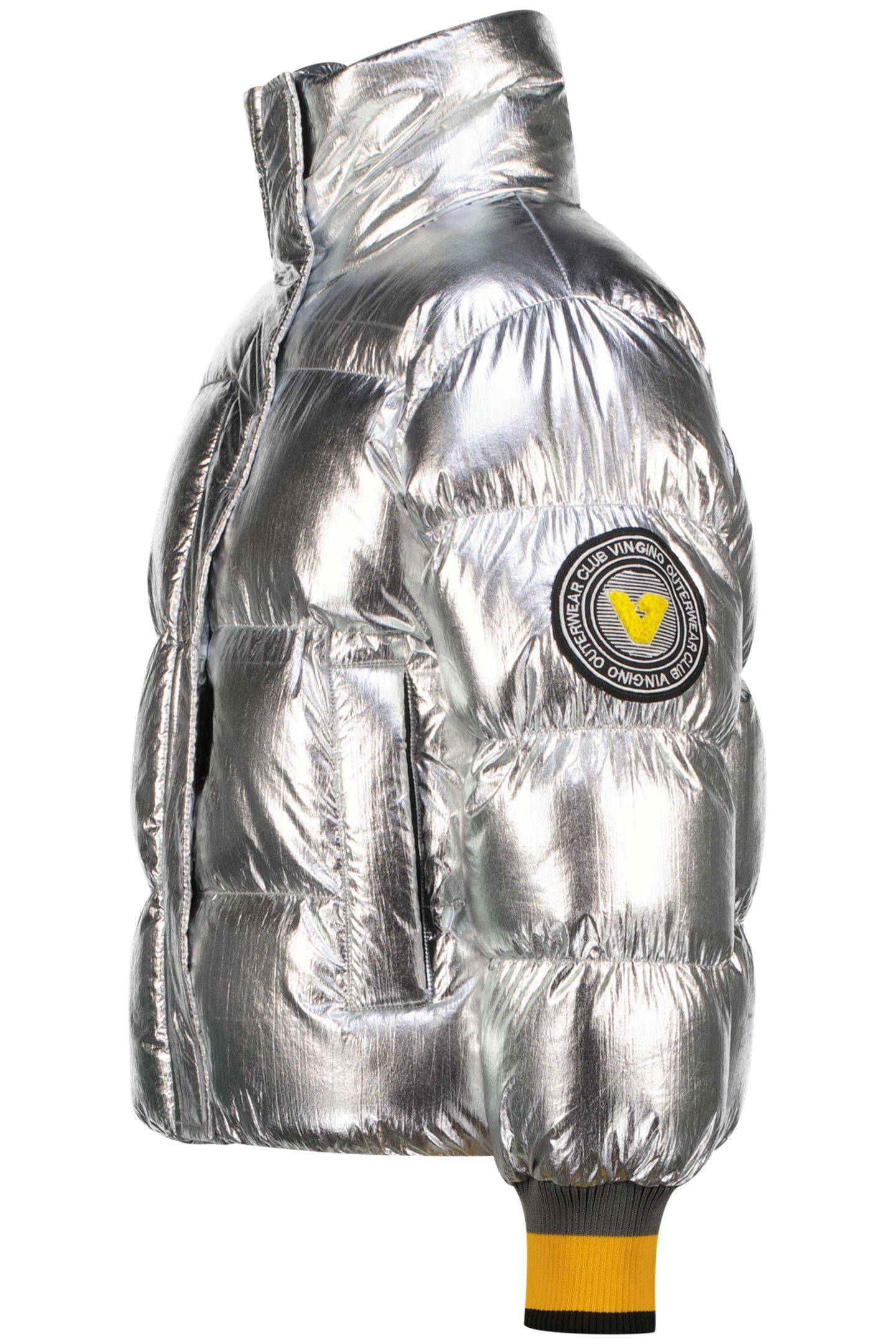 GIRLS TARAMY JACKET OUTDOOR SILVER METALLIC 3
