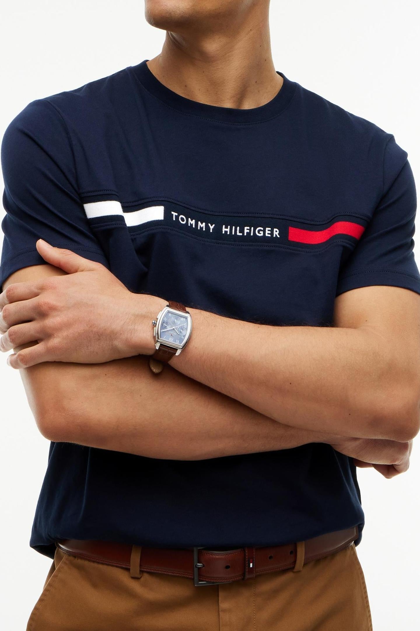 HILFIGER CHEST INSERT NAVY BLUE 7