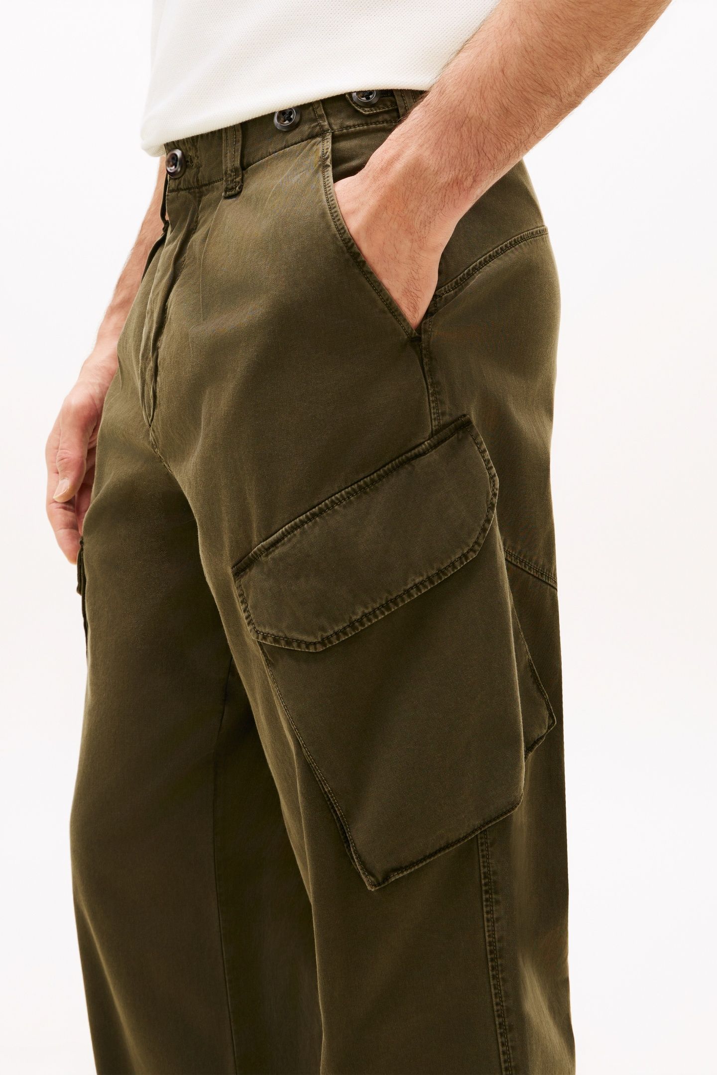 MURRAY SLANTED CARGO ARMY GREEN 5