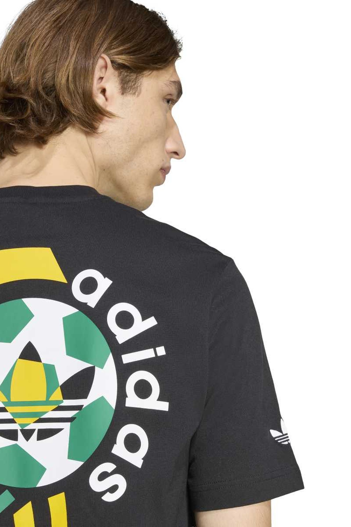 UNISEX FTBL GFX SS TEE BLACK 6