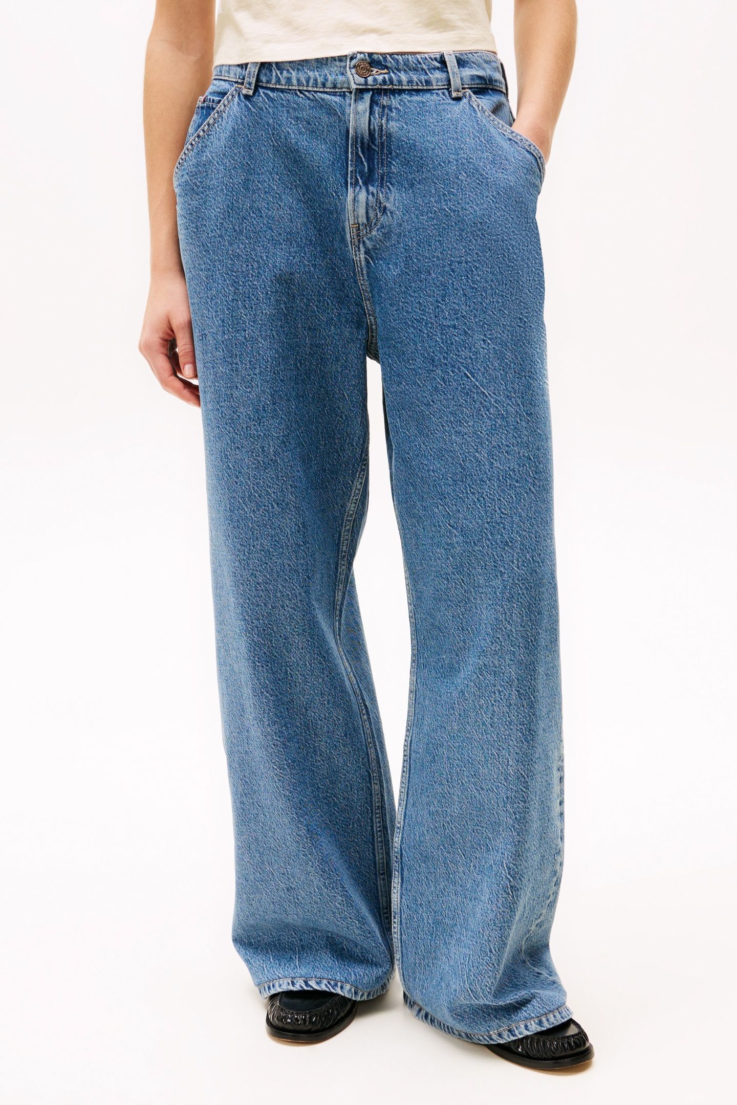TH X SRG DENIM PANTS VINTAGE DENIM 1