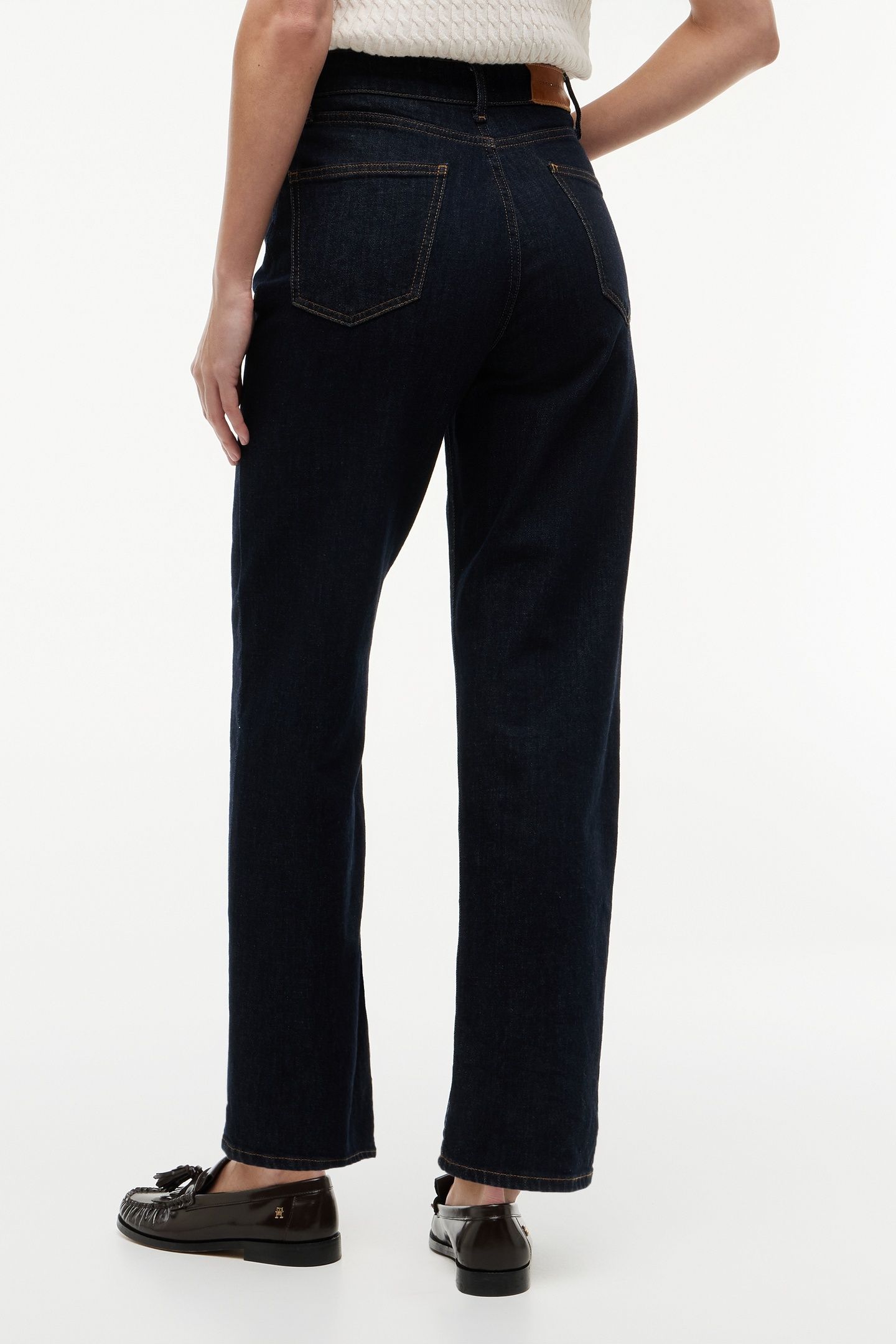 TAPERED RINSE HIGH WAISTED RINSE 3